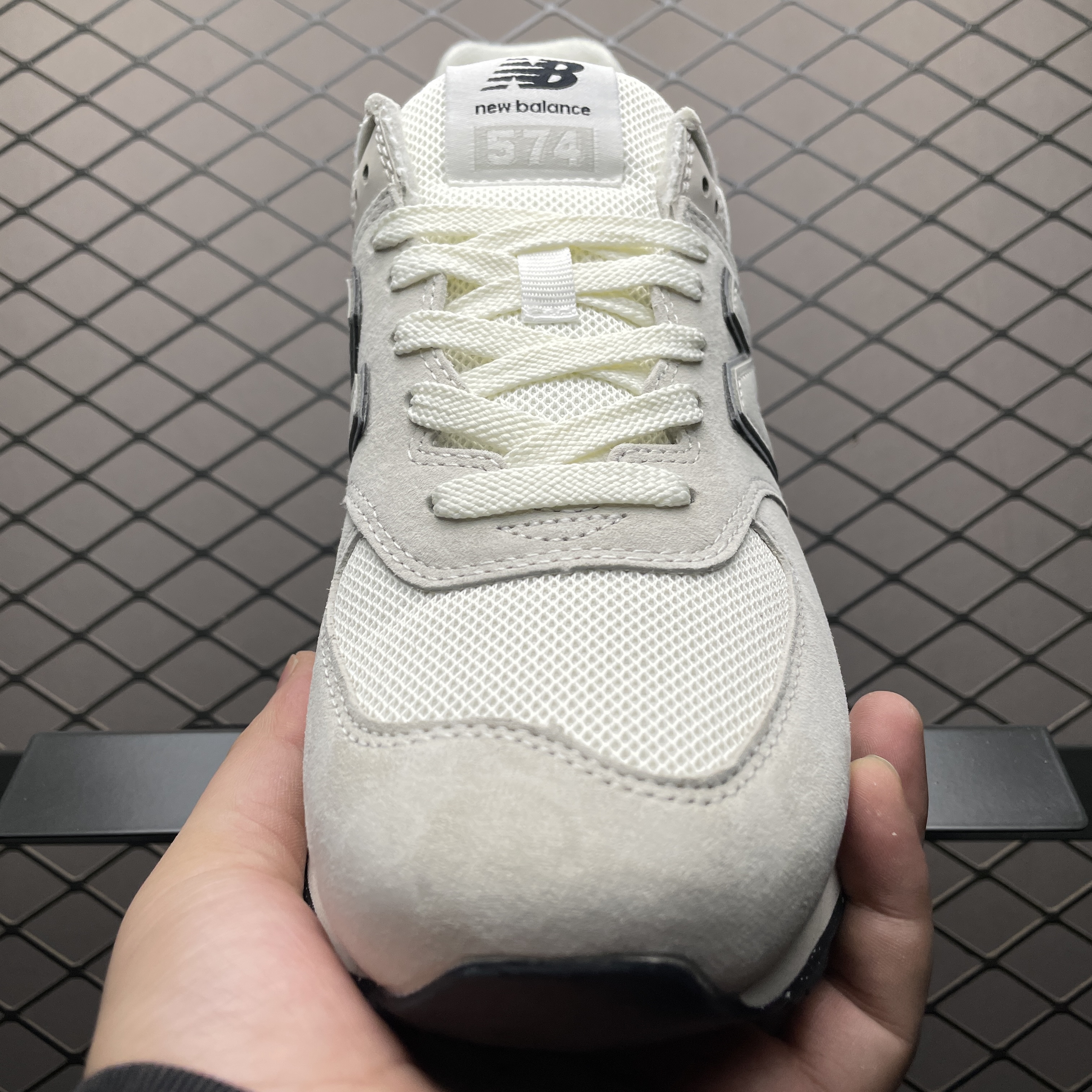 New Balance 574 CNY Sneakers 'Beige White' (U574LS2)