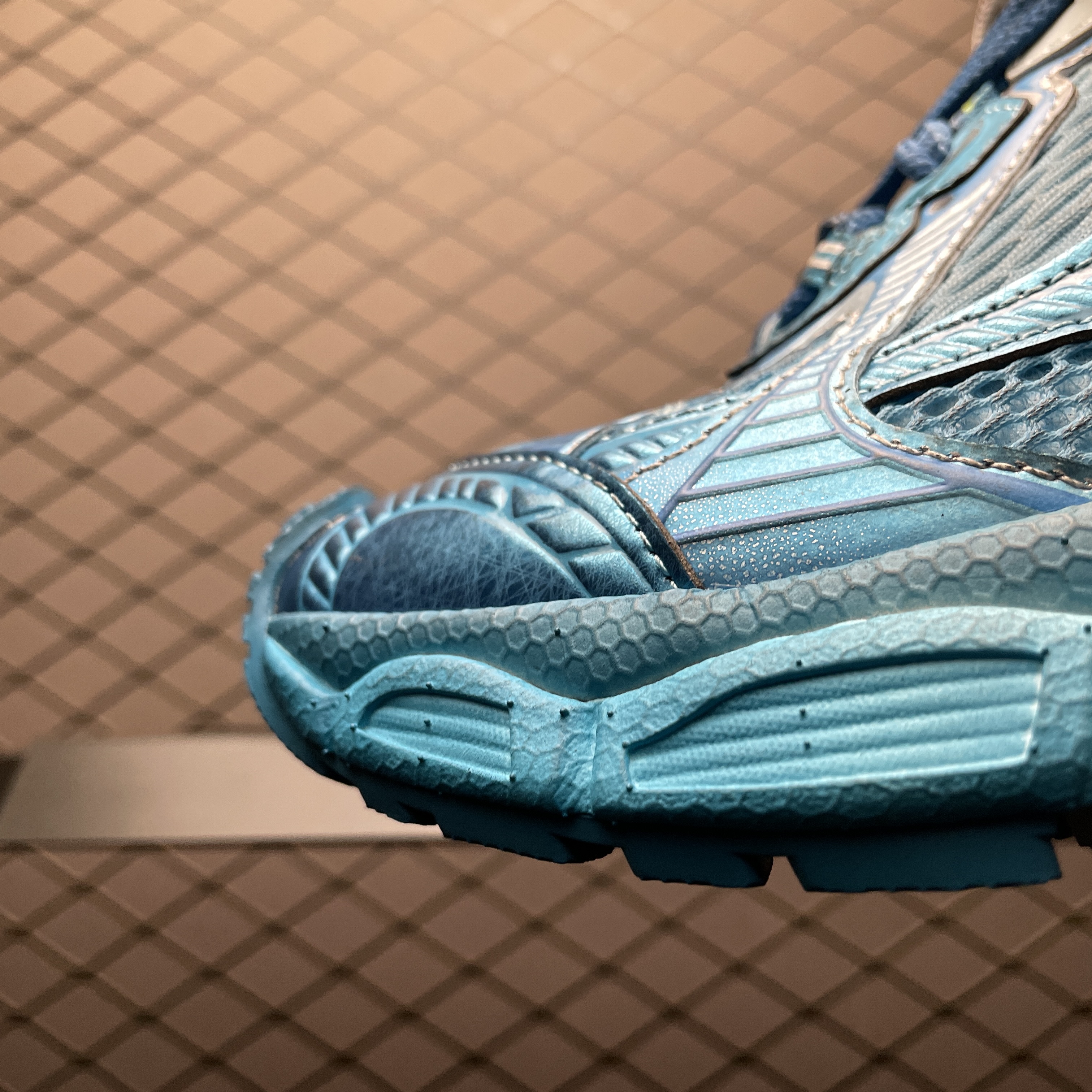 BALENCIAGA Men's 3xl Toe Spray Sneakers（734734W3XTS9479）