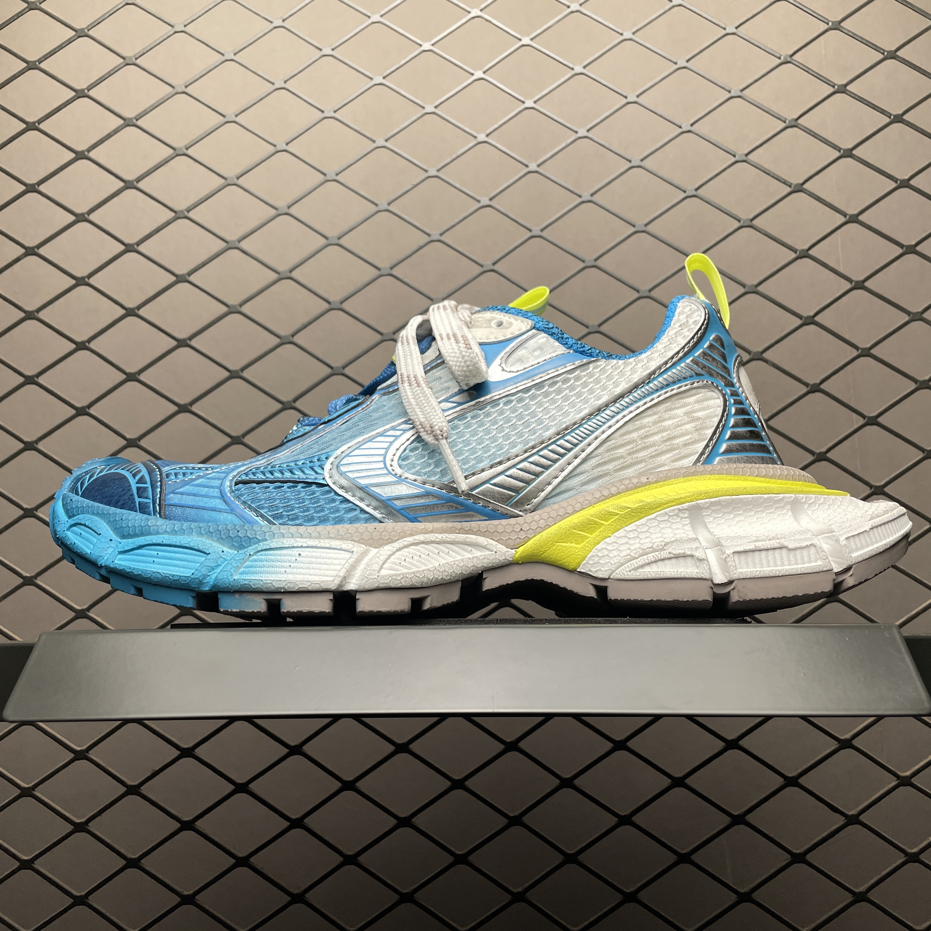 BALENCIAGA Men's 3xl Toe Spray Sneakers（734734W3XTS9479）