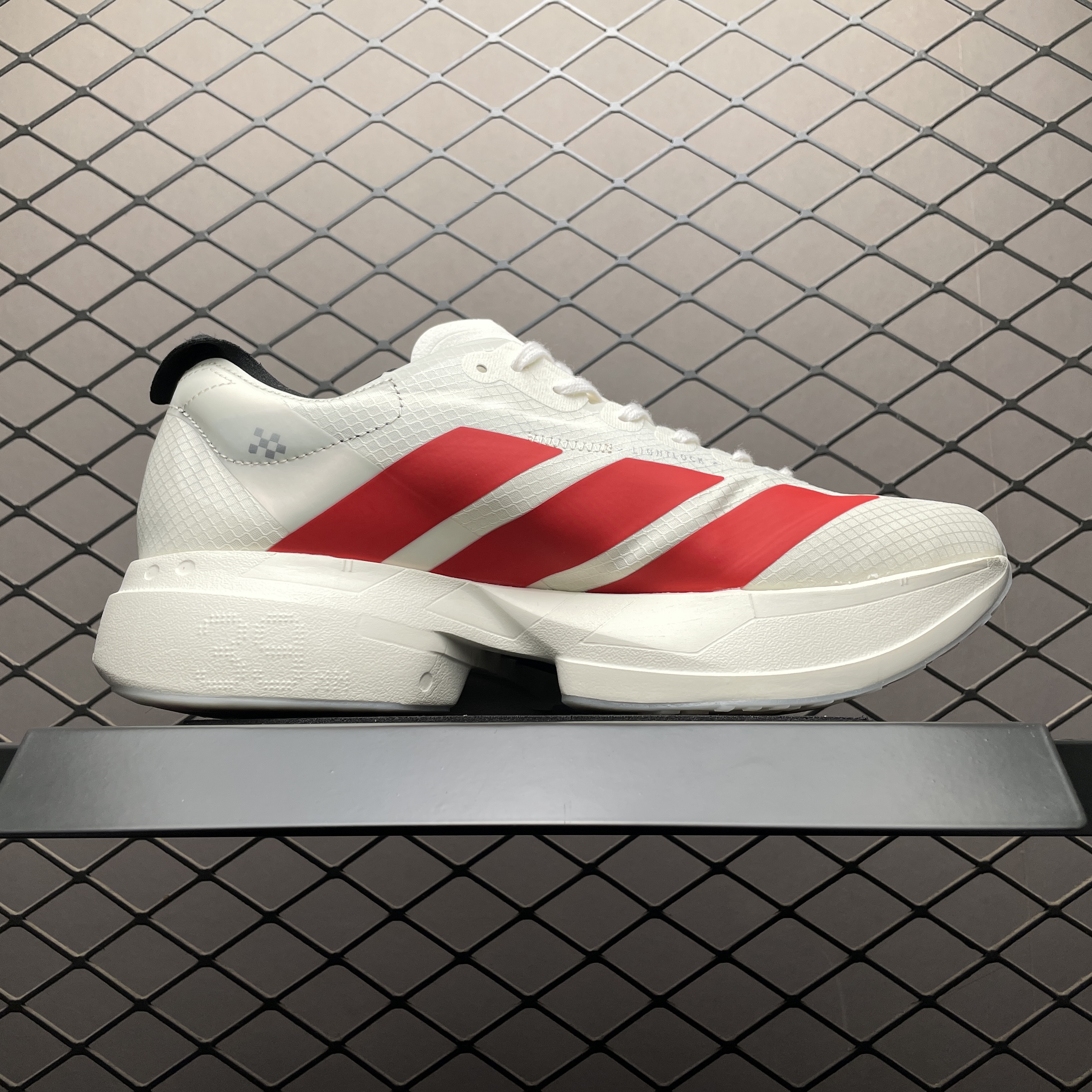 adidas Adizero Adios Pro 4 Off White Better Scarlet（JR6363）