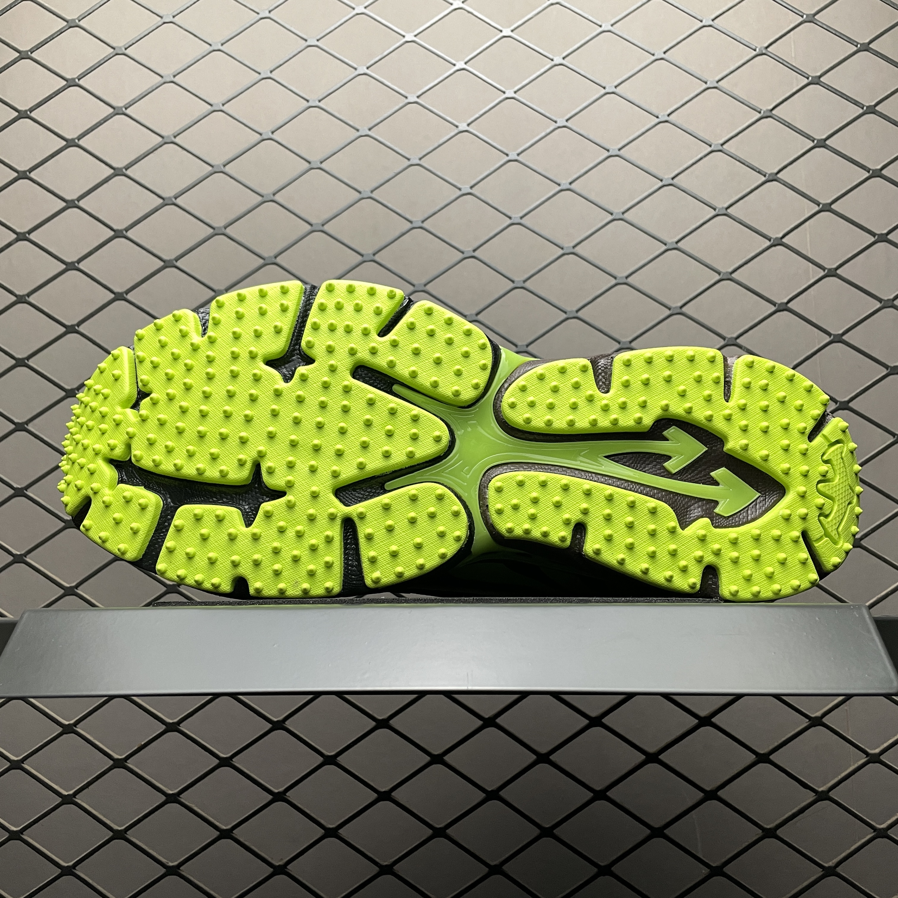 OFF-WHITE Be Right Back Chocolate Brown Green (OMIA295W24FAB0016070)