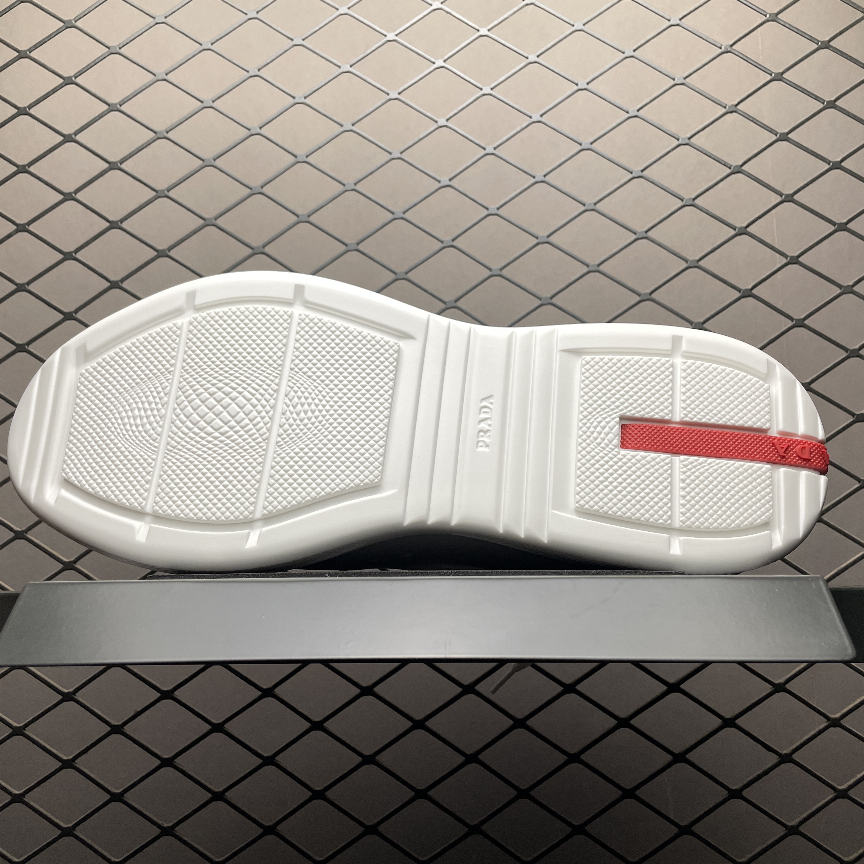 Prada America's Cup Soft rubber and bike fabric sneakers（4E6500_3LLJ_F0001_F_025）