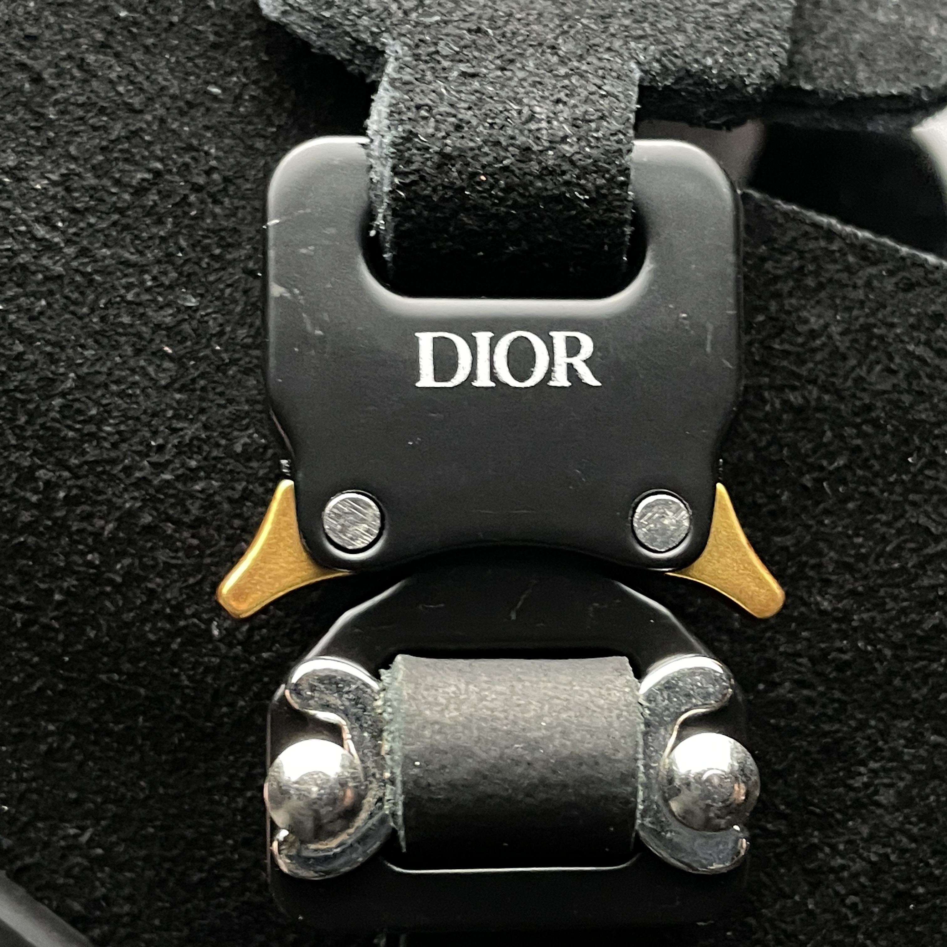Dior × BIRKENSTOCK Tokio Mule "Nubuck/Calfskin/Black"（3SA116ZSD_H900）