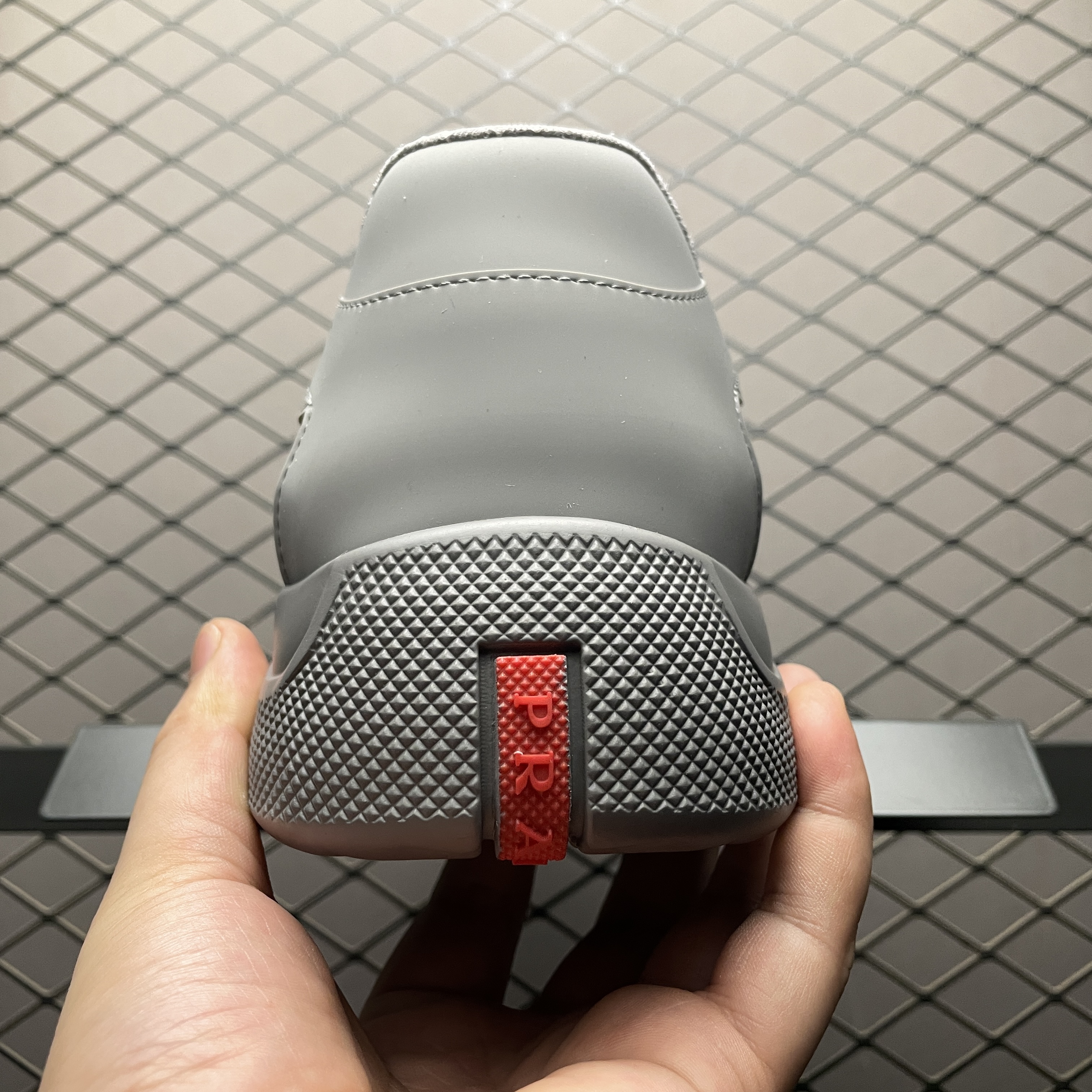 Prada America's Cup Soft rubber and bike fabric sneakers（4E6500_3LLJ_F0276_F_025）