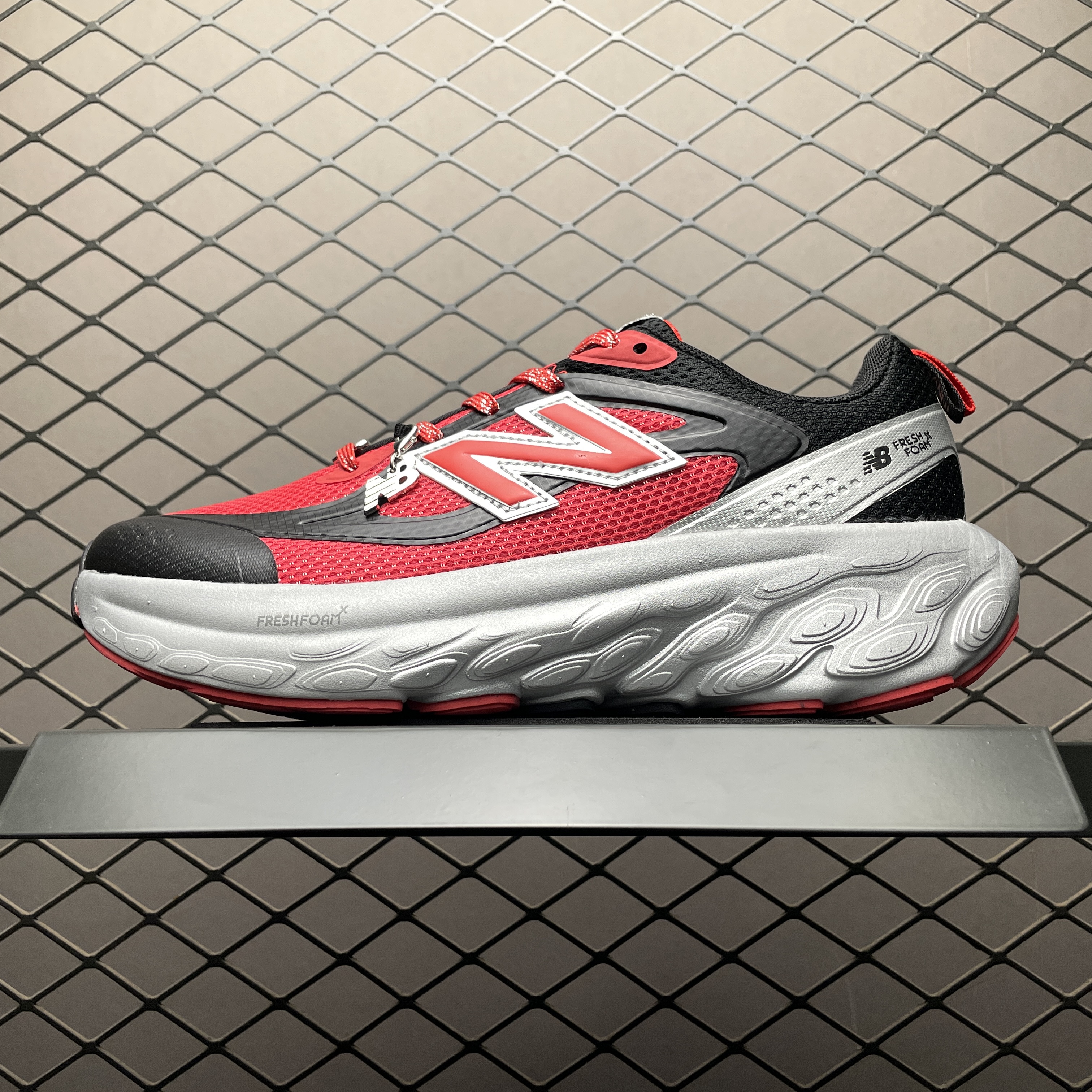 GANNI × New Balance Women's Fresh Foam Trainer "Red" (UTRNGN)