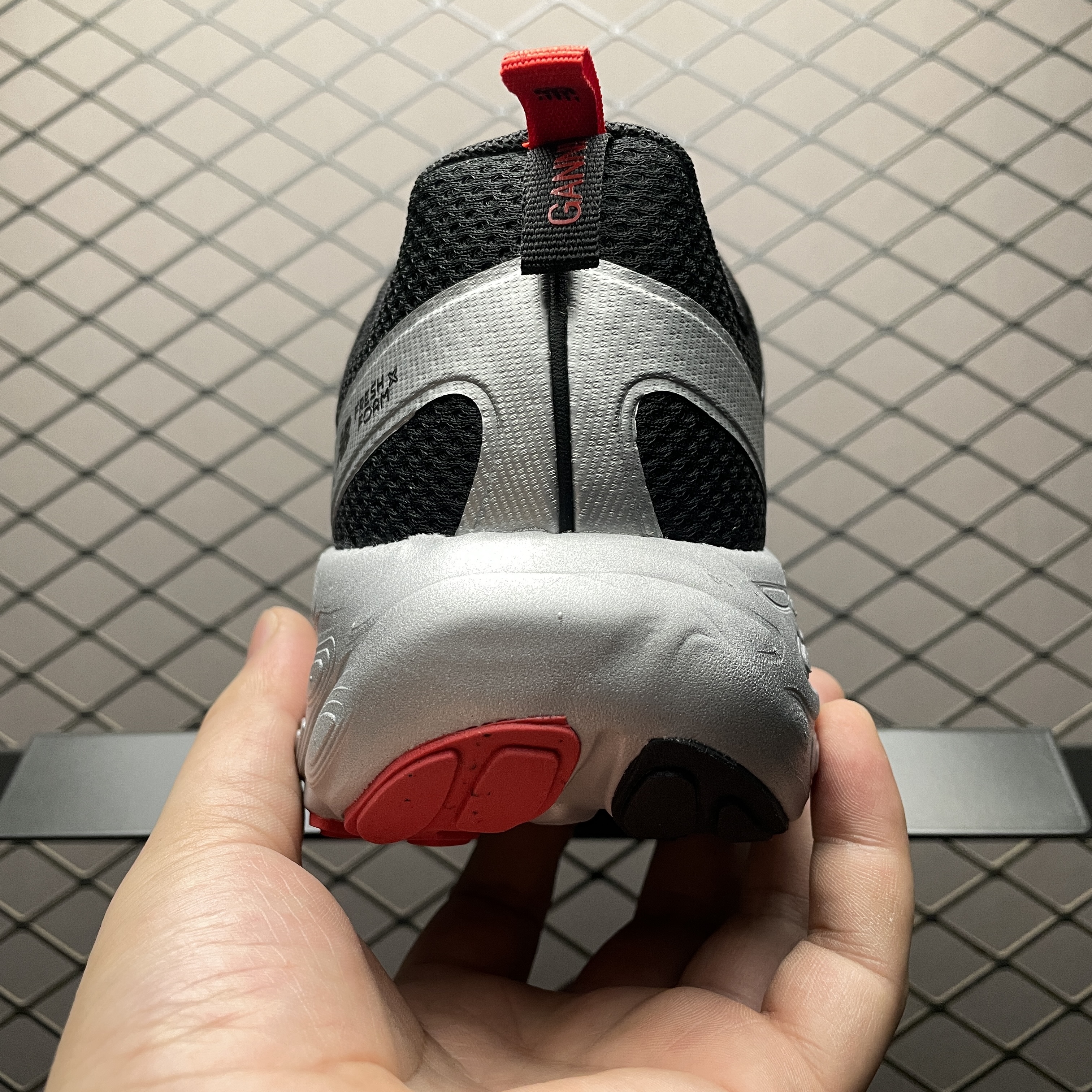 GANNI × New Balance Women's Fresh Foam Trainer "Red" (UTRNGN)