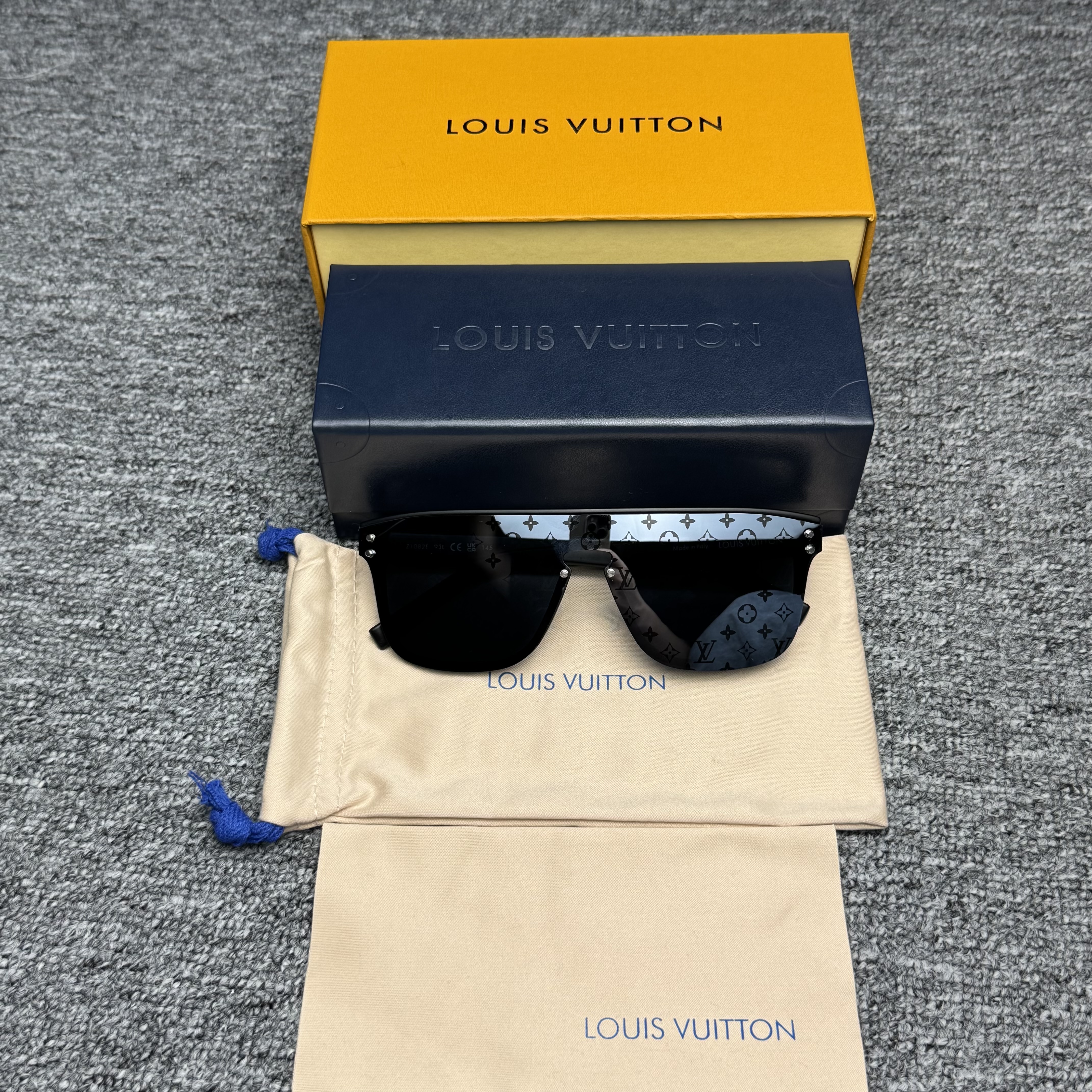 LOUIS VUITTON Sunglasses Waimea S00 (Z1082E）