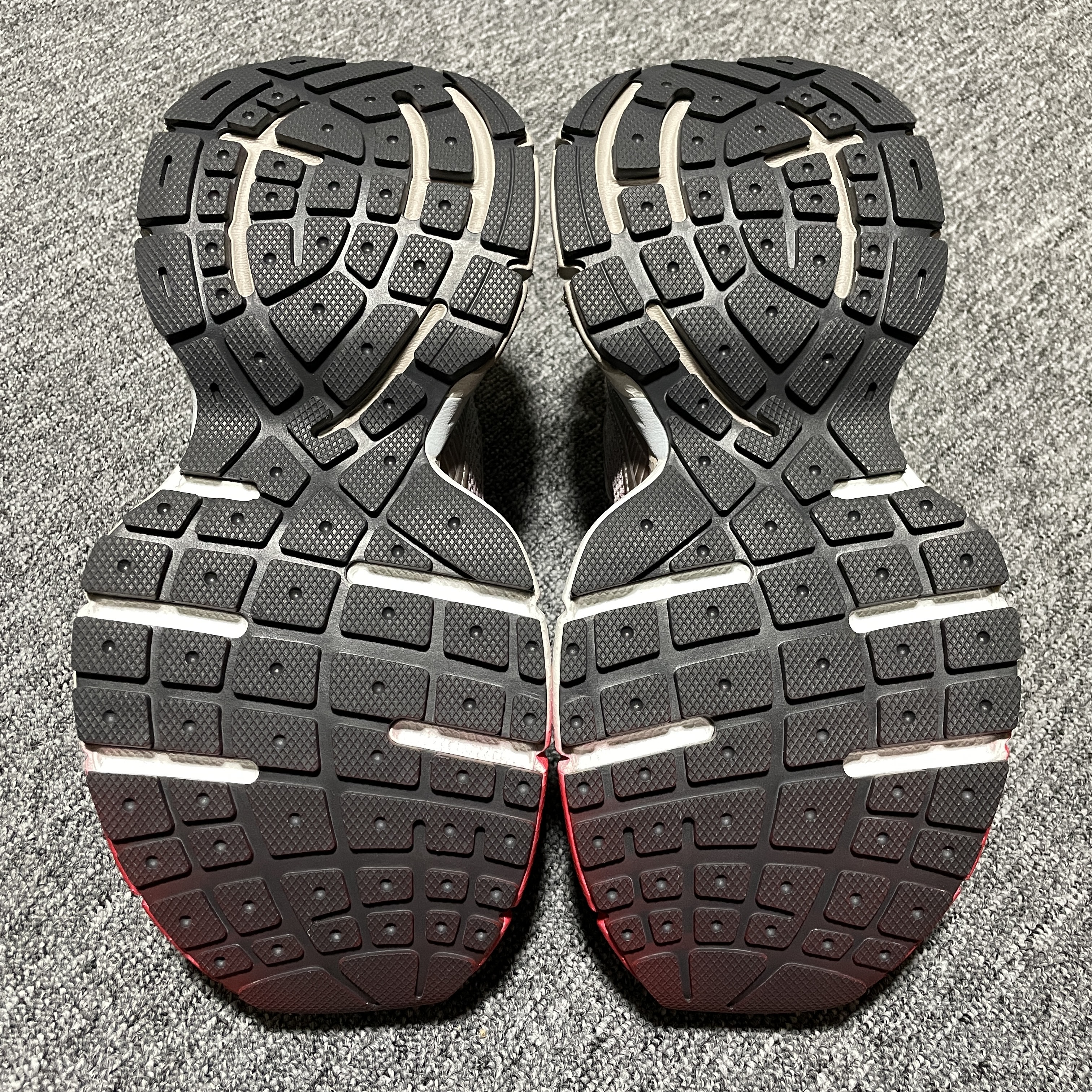 BALENCIAGA WHITE GREY AND RED 3XL SNEAKERS（734734W3XTS9461）