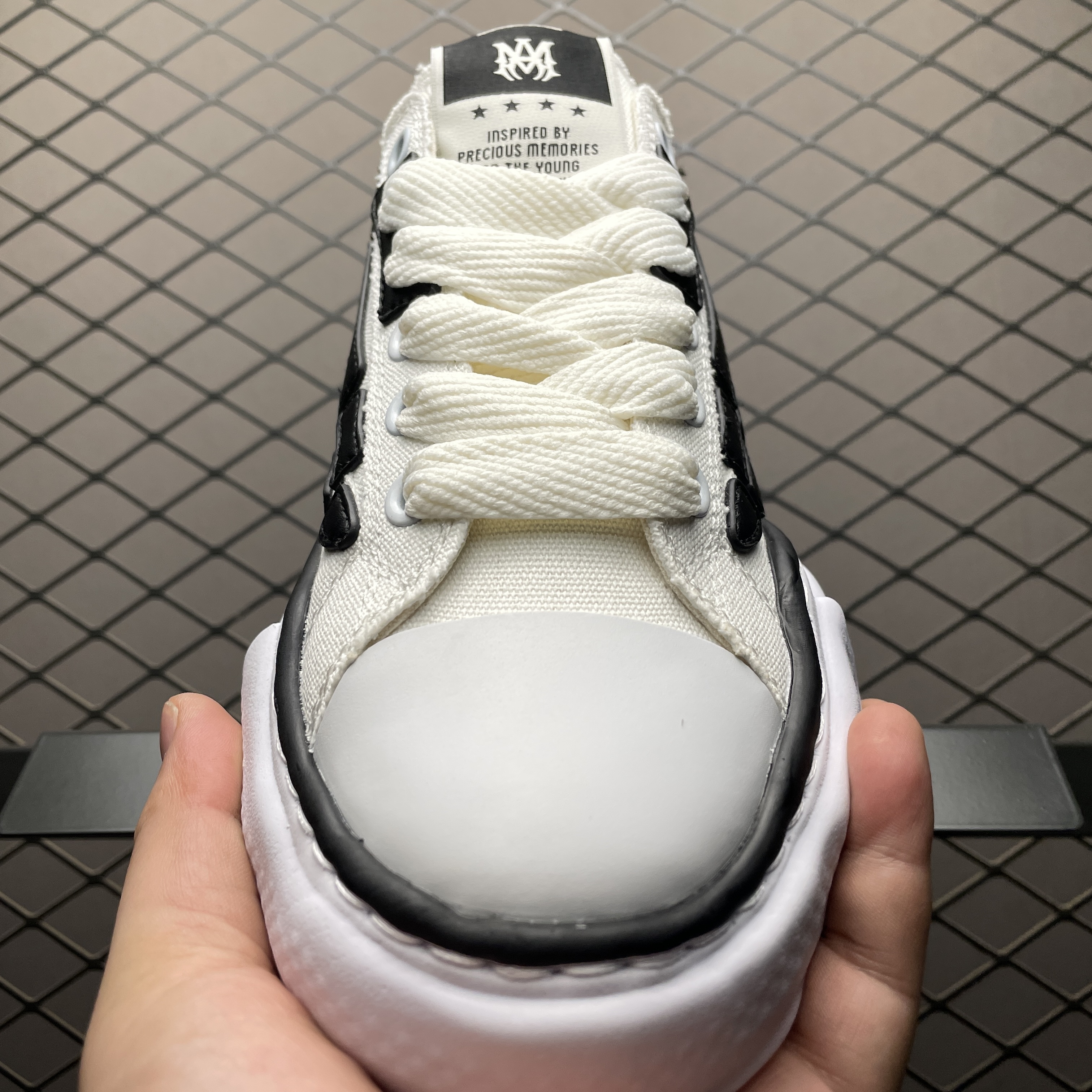 AMIRI MMY Bones x Maison MIHARA YASUHIRO white（AMFOSR1076-002）