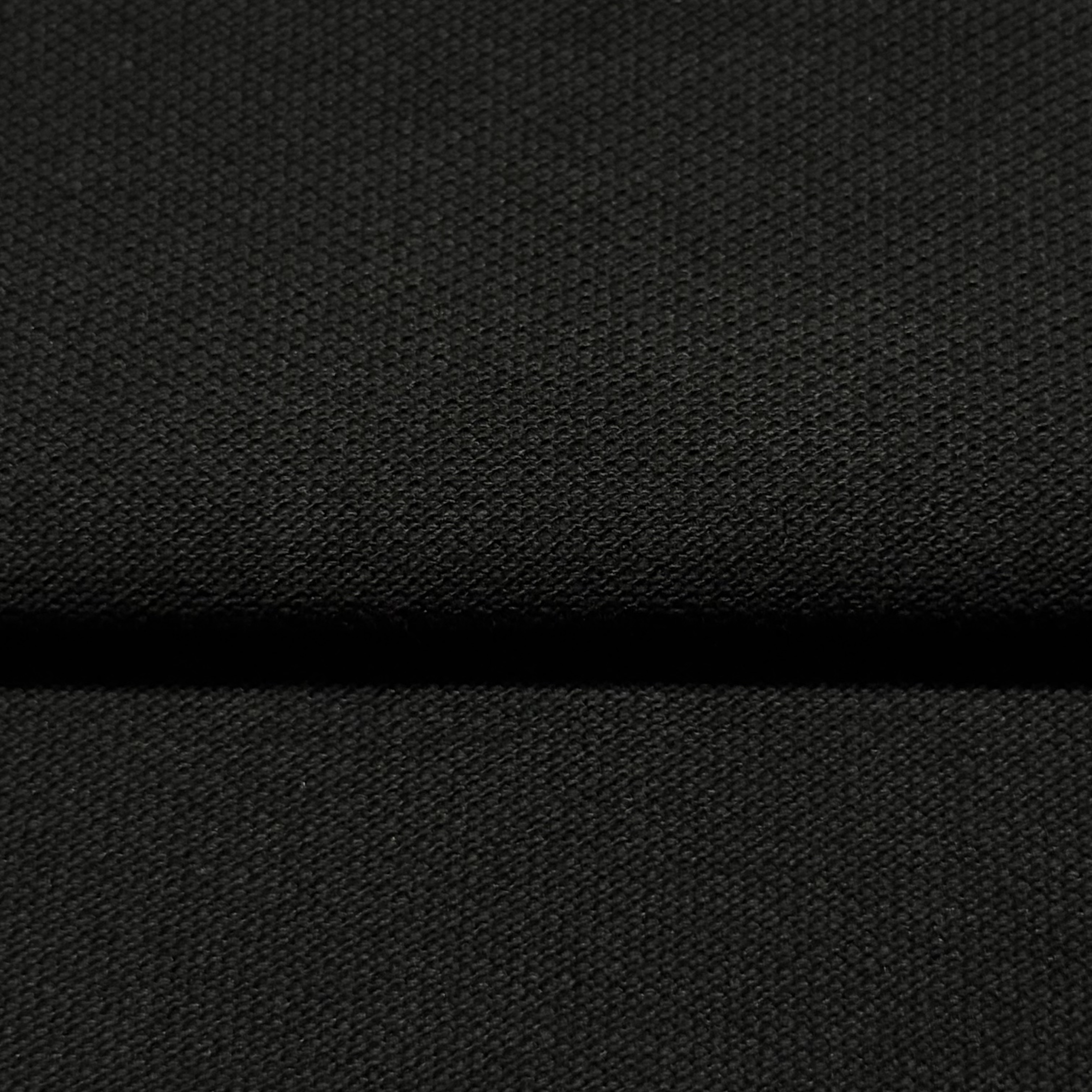 PRADA Pique Re-Nylon Details Polo Shirt Black  (UJN903-1YR4-F0002-S-OOO）