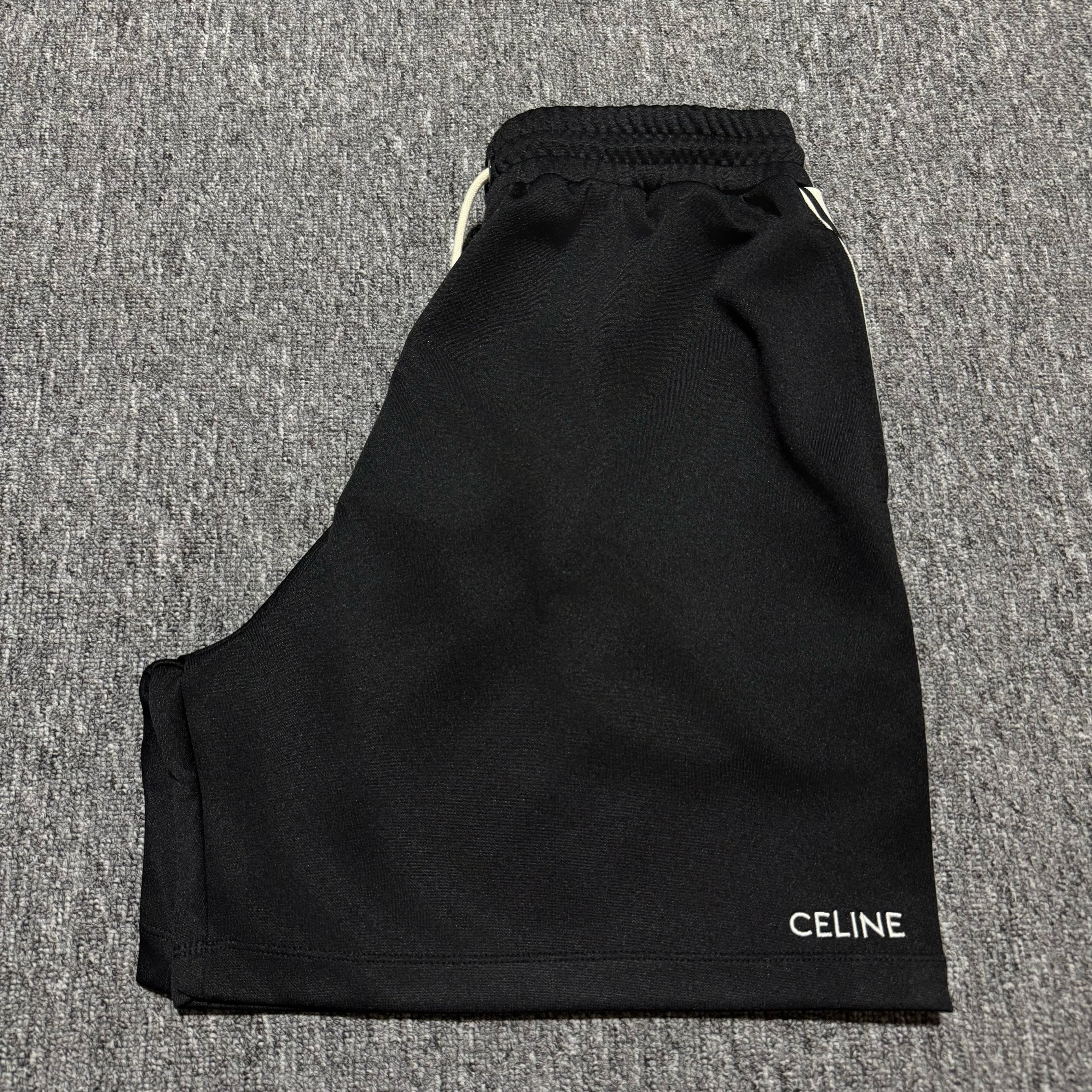 Celine Double Face Jersey Tracksuit Shorts（2Z734121O-38AW）