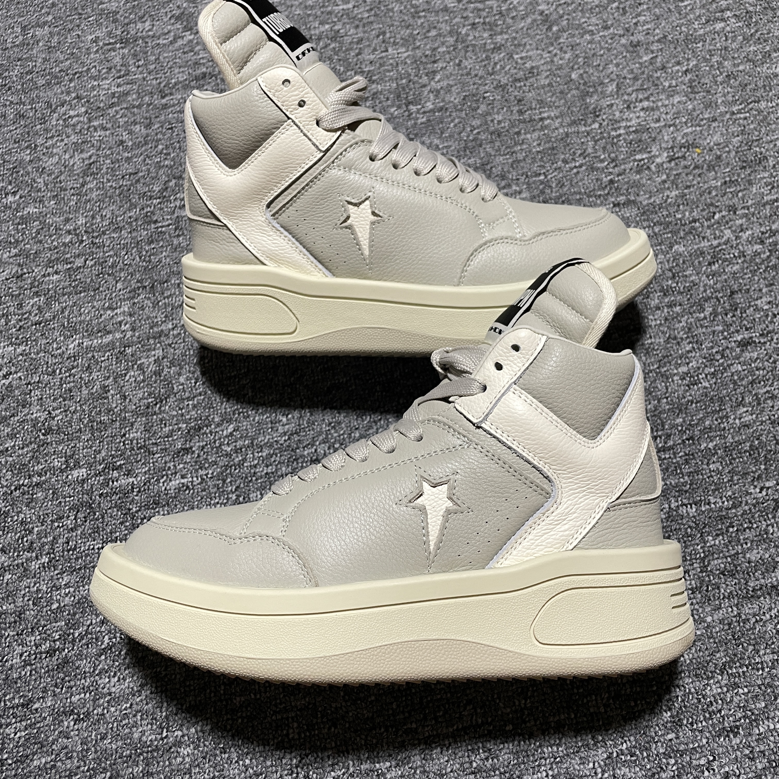 Converse TURBOWPN Mid Rick Owens DRKSHDW Oyster White (A10960C)