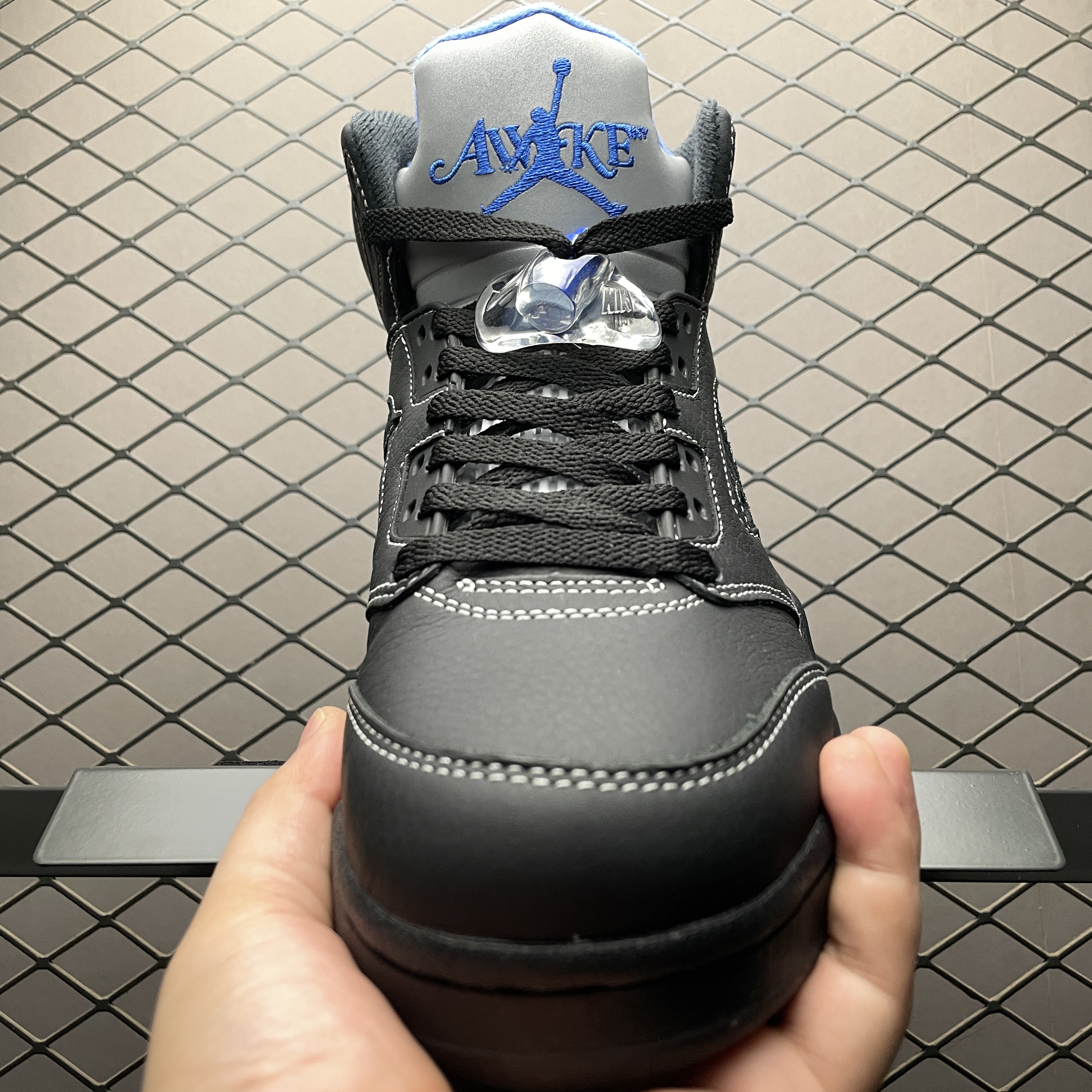 Awake NY × Nike Air Jordan 5 OG SP "Black/Racer Blue" (DV4982-004)