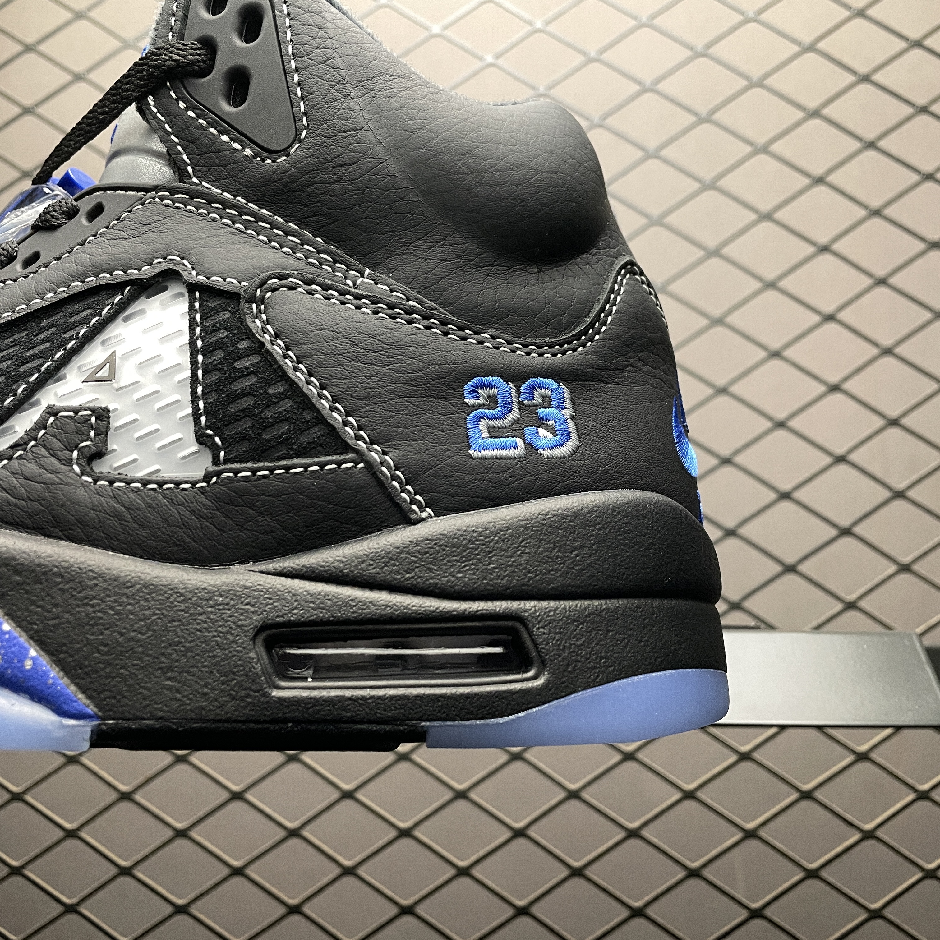Awake NY × Nike Air Jordan 5 OG SP "Black/Racer Blue" (DV4982-004)