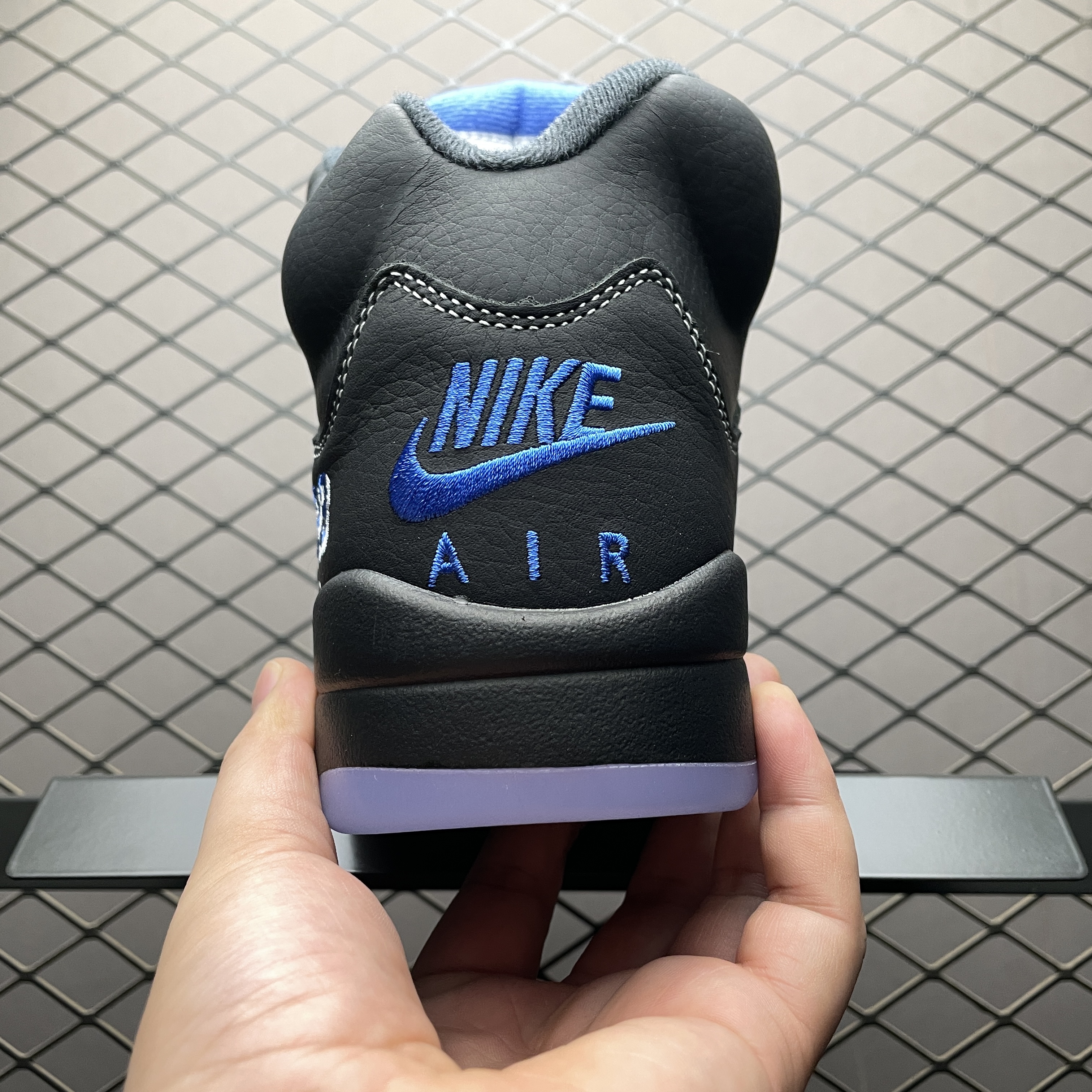 Awake NY × Nike Air Jordan 5 OG SP "Black/Racer Blue" (DV4982-004)