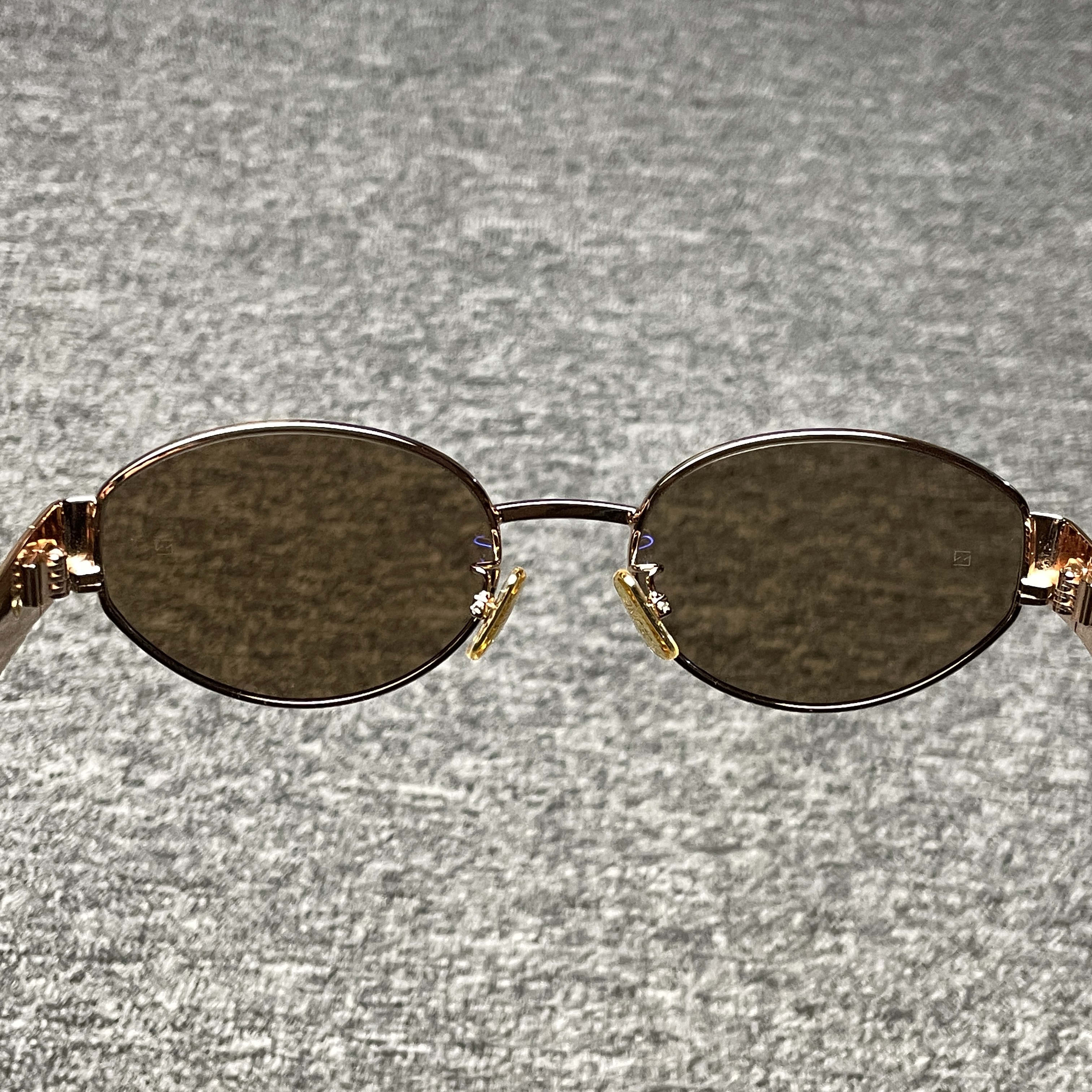 Celine metal frame sunglasses (4S194CPLB-38NO）