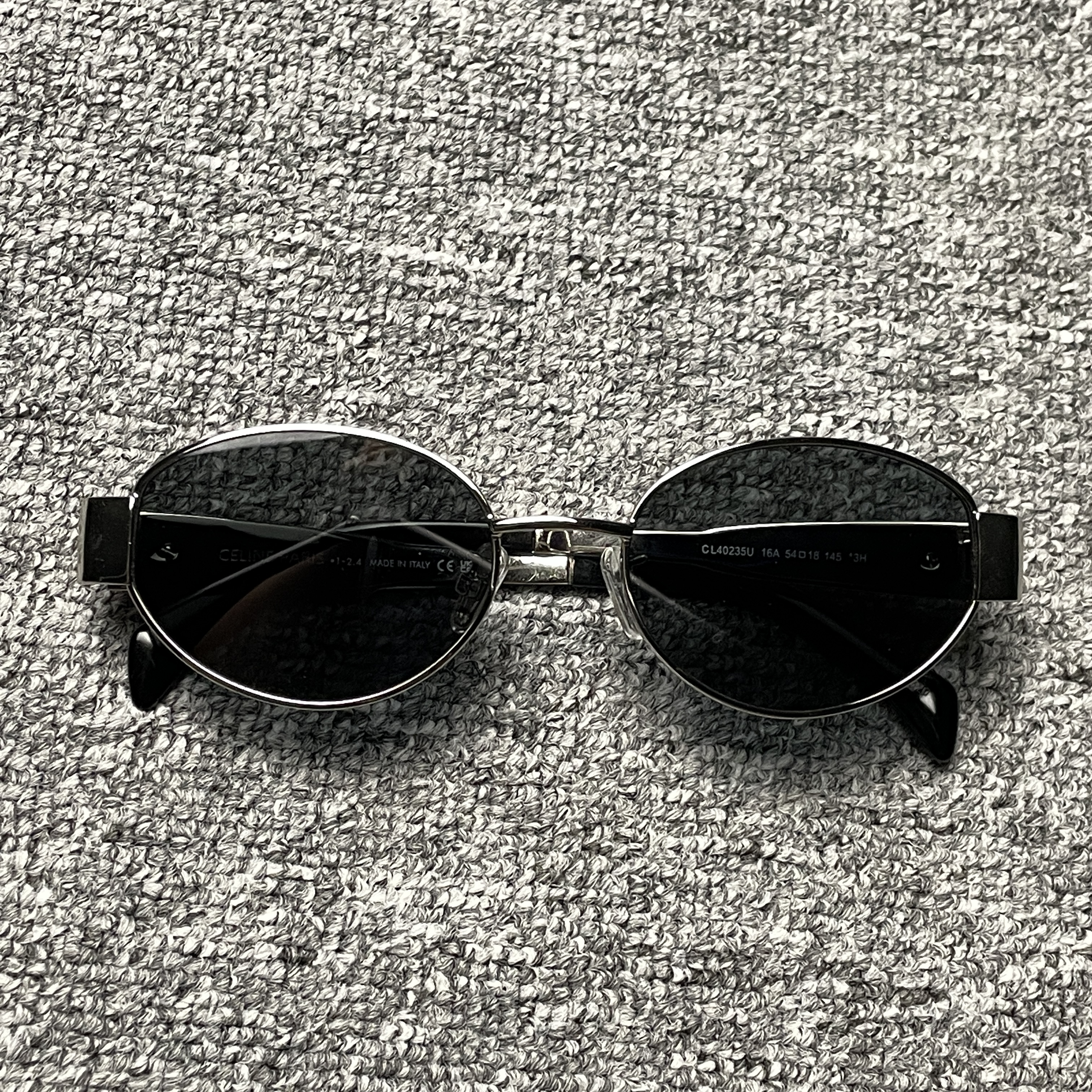 Celine metal frame sunglasses (4S194CPLB-38NO）