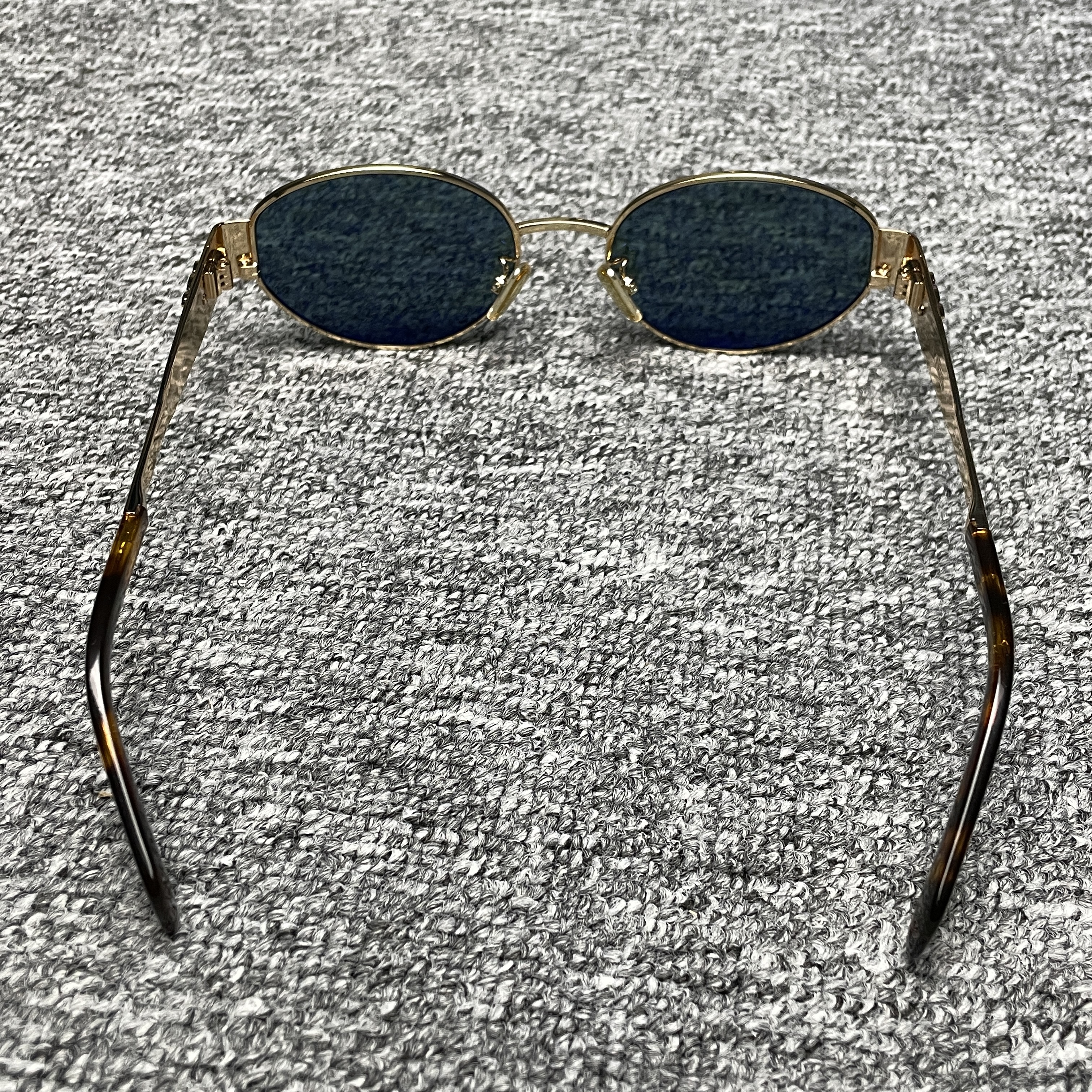 Celine metal frame sunglasses (4S194CPLB-38NO）