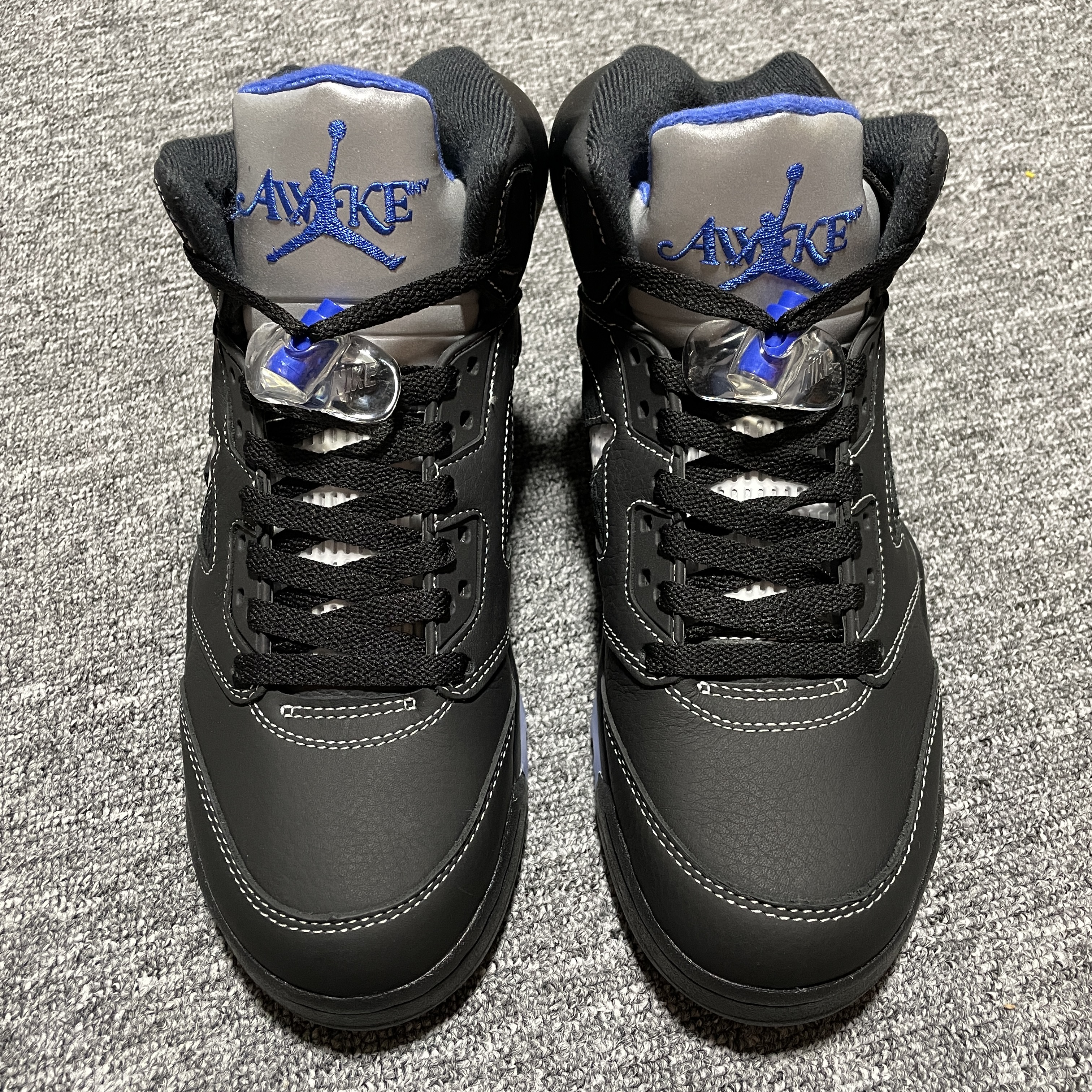 Awake NY × Nike Air Jordan 5 OG SP "Black/Racer Blue" (DV4982-004)