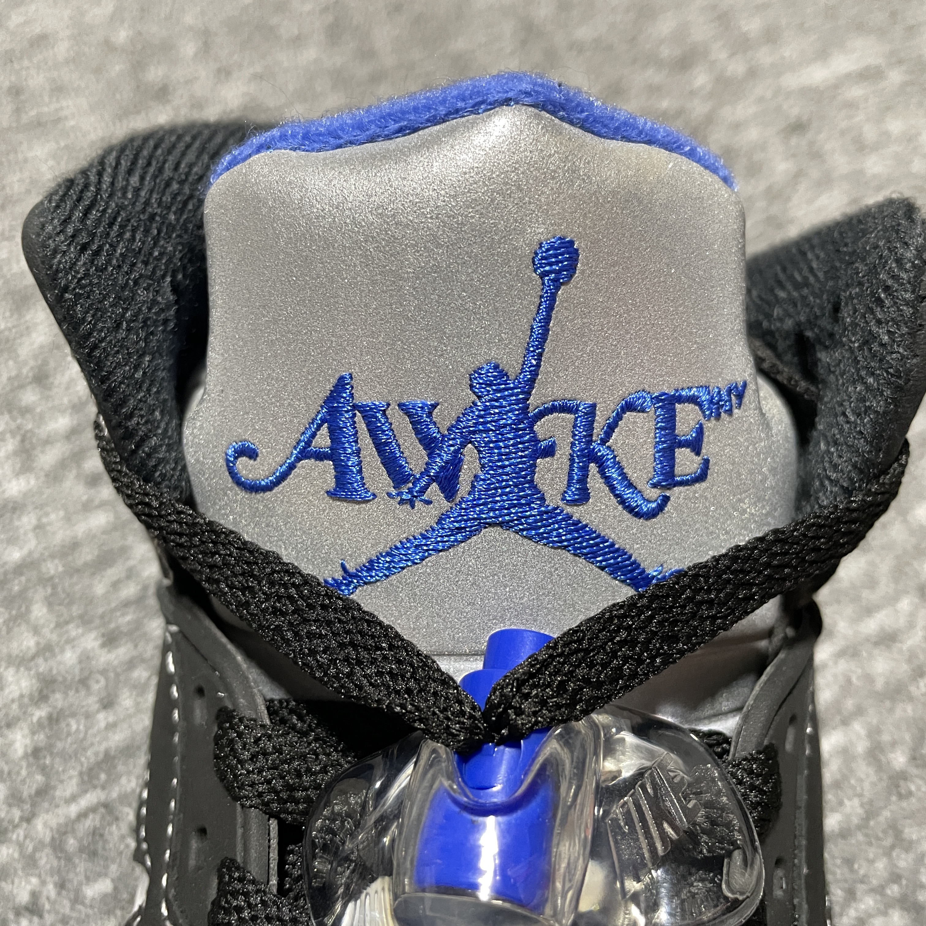 Awake NY × Nike Air Jordan 5 OG SP "Black/Racer Blue" (DV4982-004)