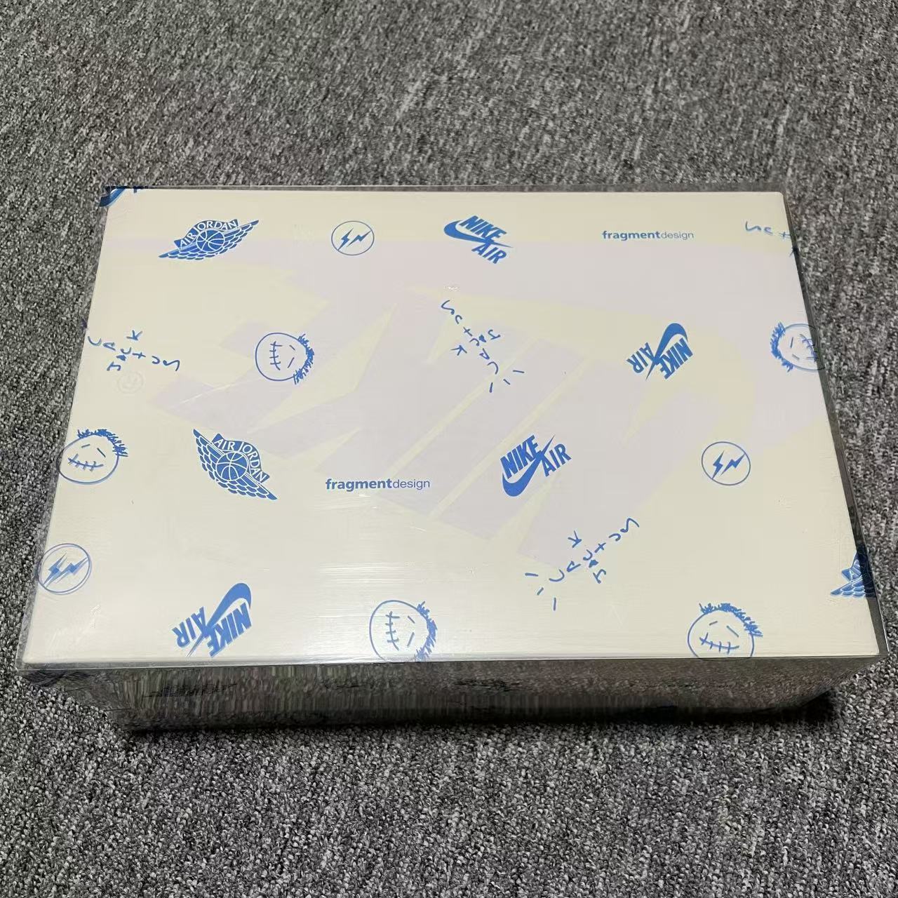 Travis Scott × Fragment × Nike Air Jordan 1 Low OG "Sail/Military Blue" (DM7866-104)