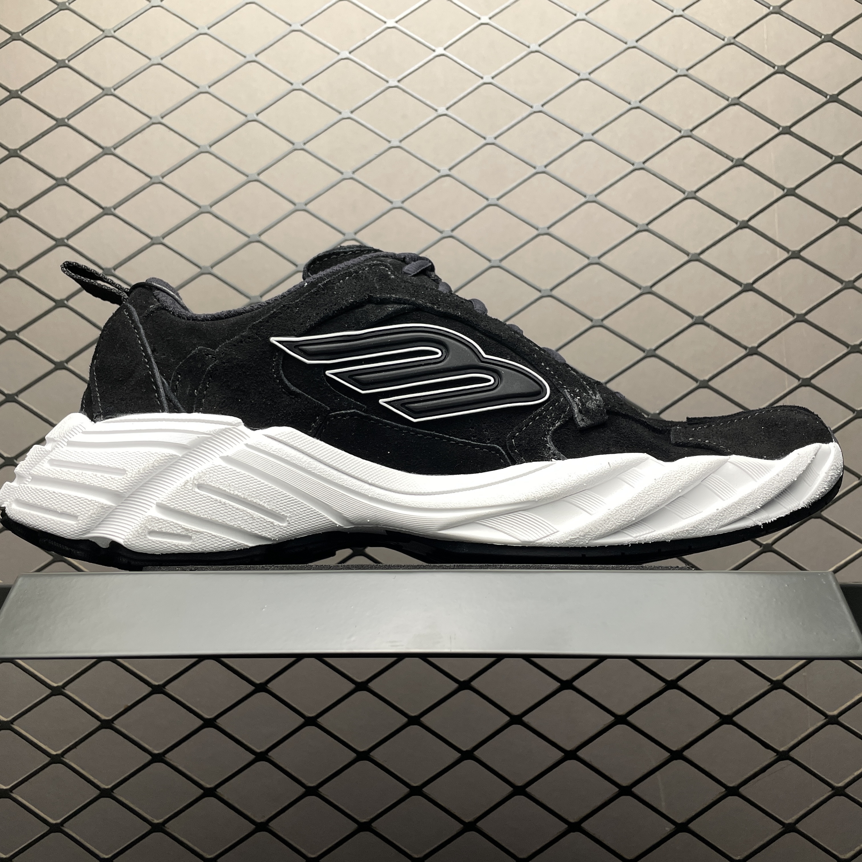 BALENCIAGA Monday Shoe "Black/White"（825418WMNSS1000）