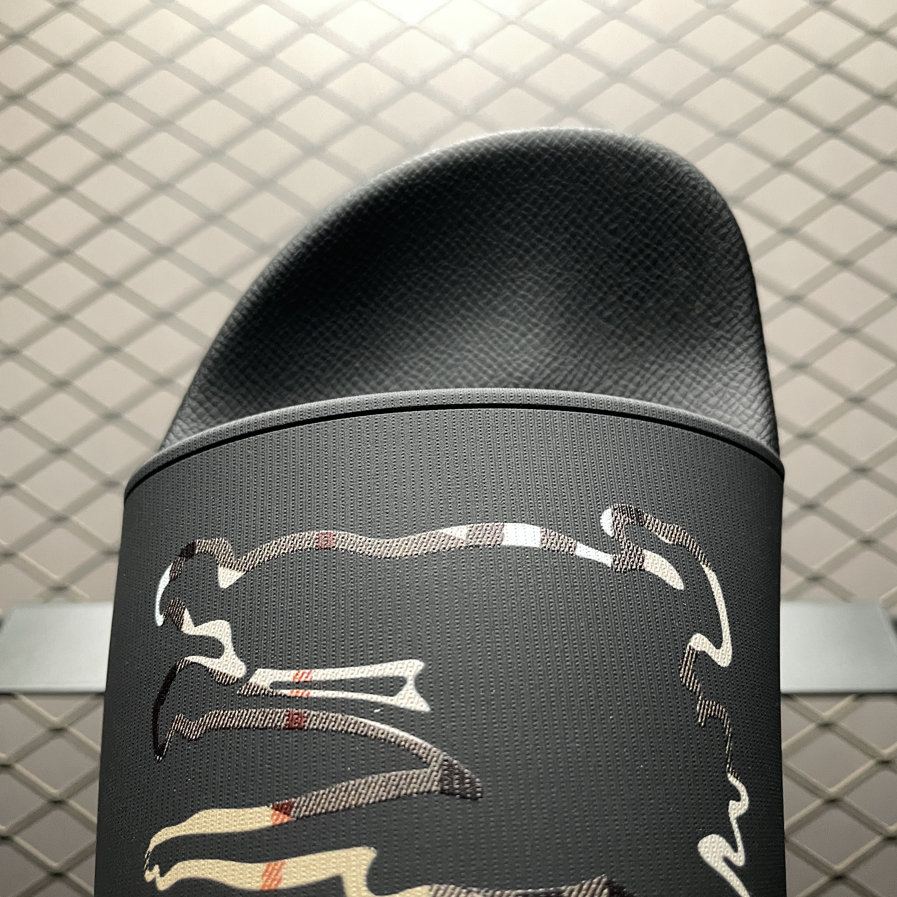 Burberry Check EKD Motif Slide (80718491)