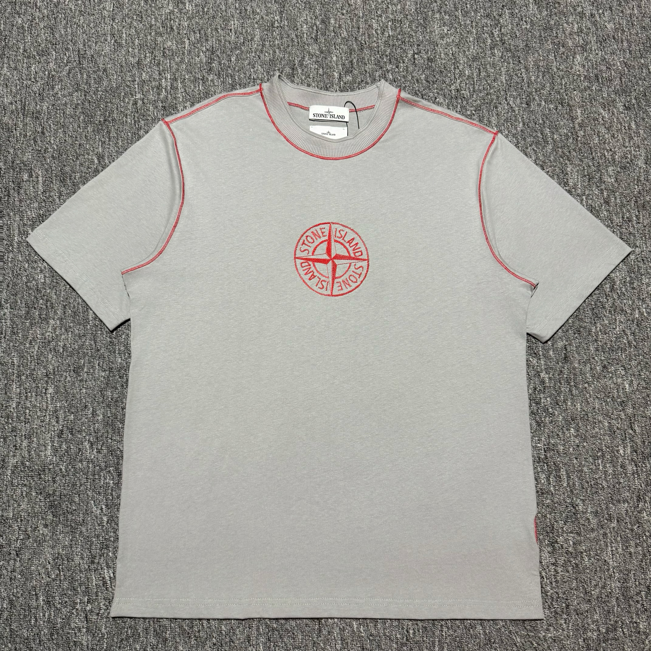 STONE ISLAND combed organic cotton jersey（K1S452100001S0115V0060）