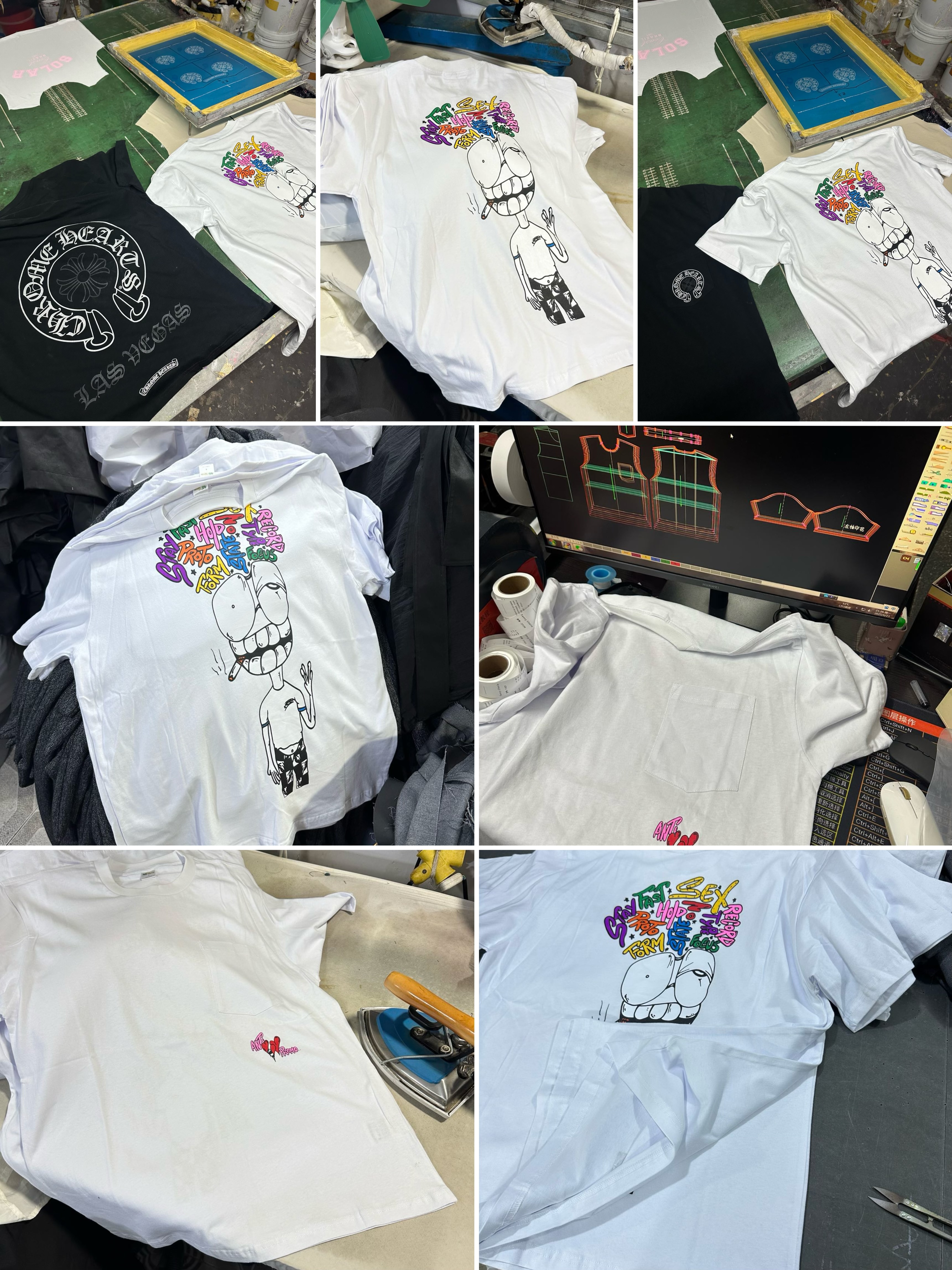 Chrome hearts MattyBoy NewYork LTD Tee (CH-2024-0622）