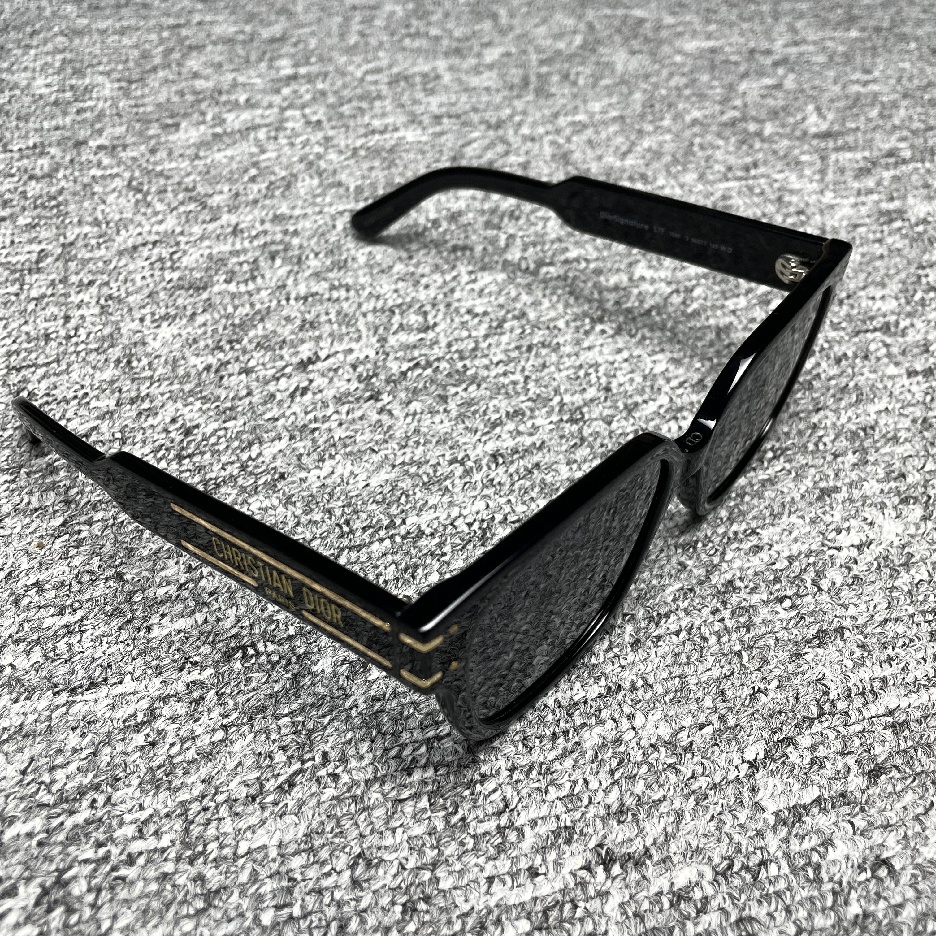 Dior Grey Square Ladies Sunglasses（S7F-10A0）