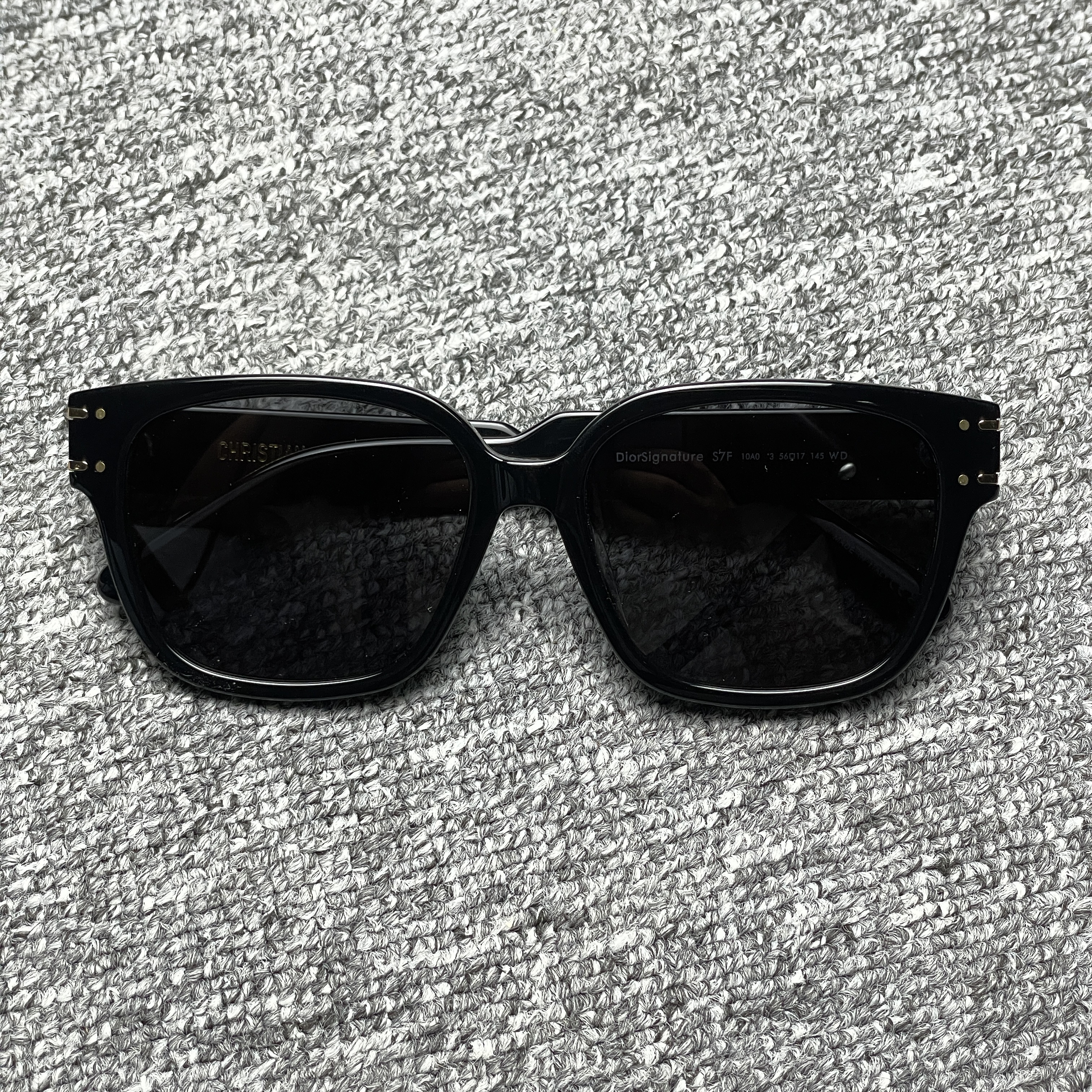 Dior Grey Square Ladies Sunglasses（S7F-10A0）