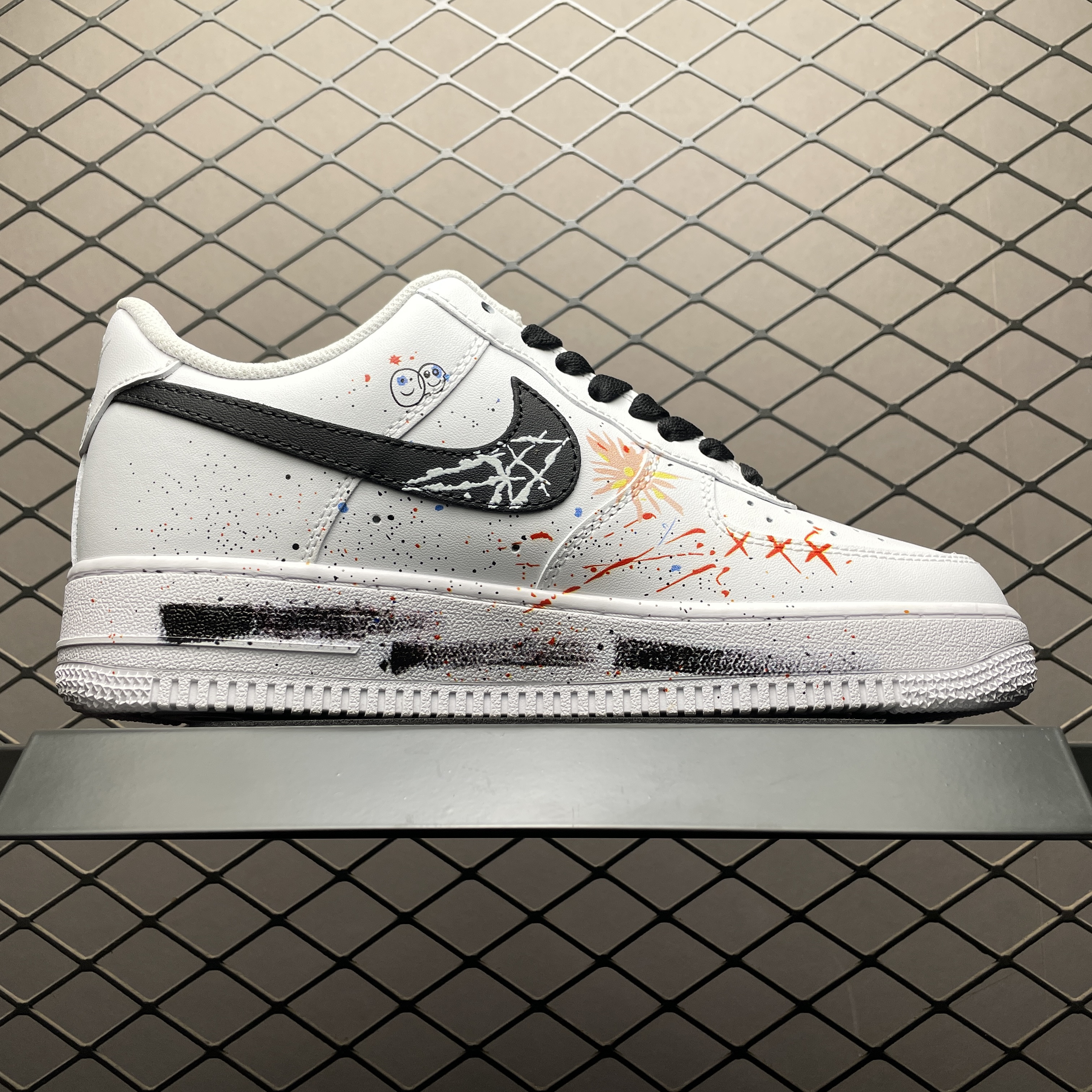 Nike Air Force 1 Low Spray Paint Attitude Graffiti（CW2288-114）