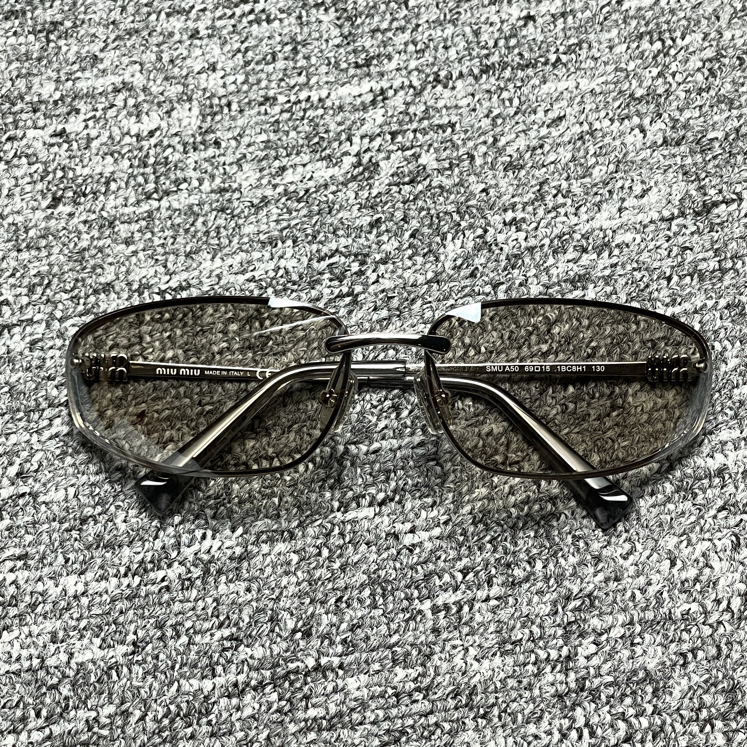 MIUMIU Runway Sunglasses "Pink Mirror Lenses" (SMUA50_M1BC_FE70J_C_068)