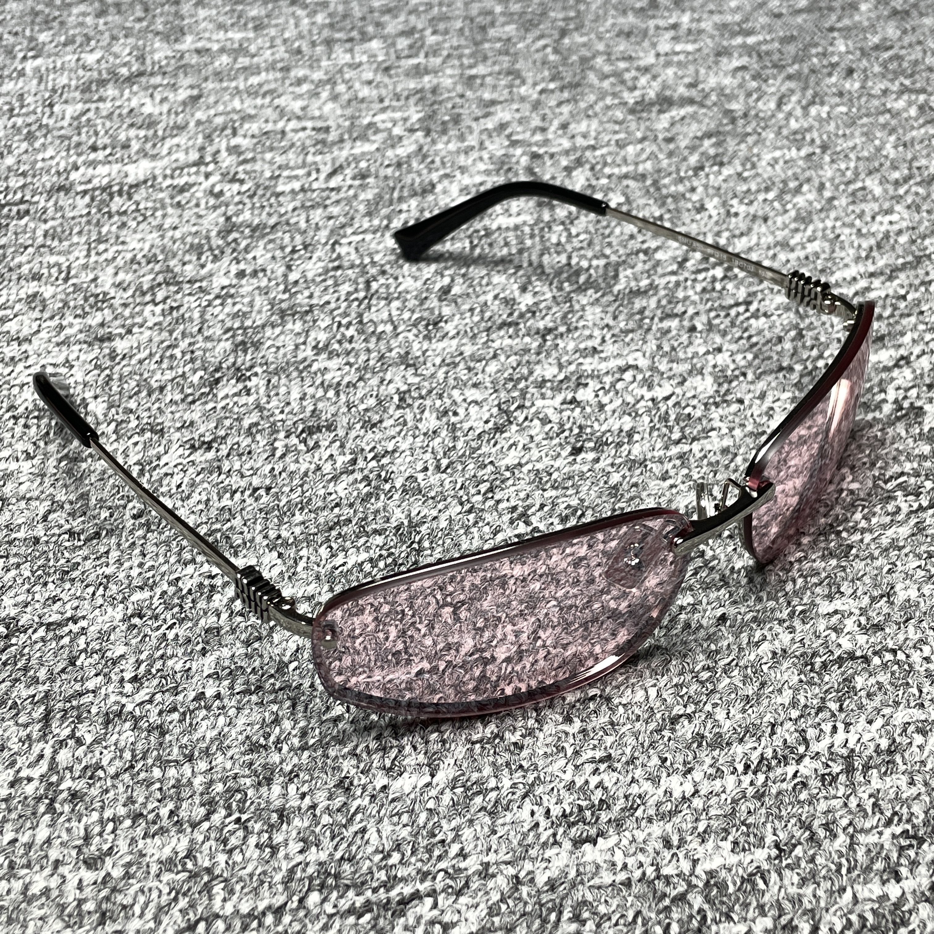 MIUMIU Runway Sunglasses "Pink Mirror Lenses" (SMUA50_M1BC_FE70J_C_068)