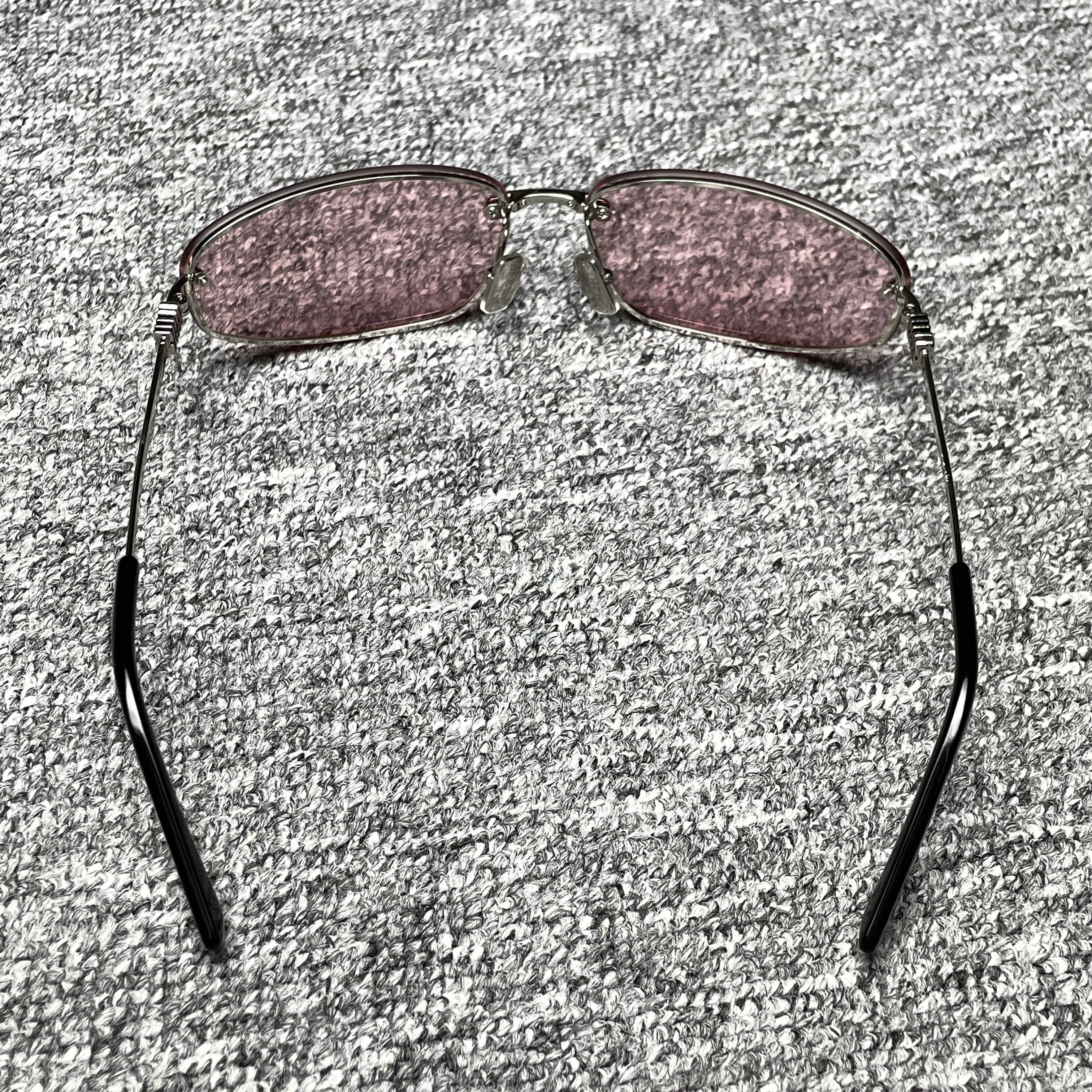 MIUMIU Runway Sunglasses "Pink Mirror Lenses" (SMUA50_M1BC_FE70J_C_068)