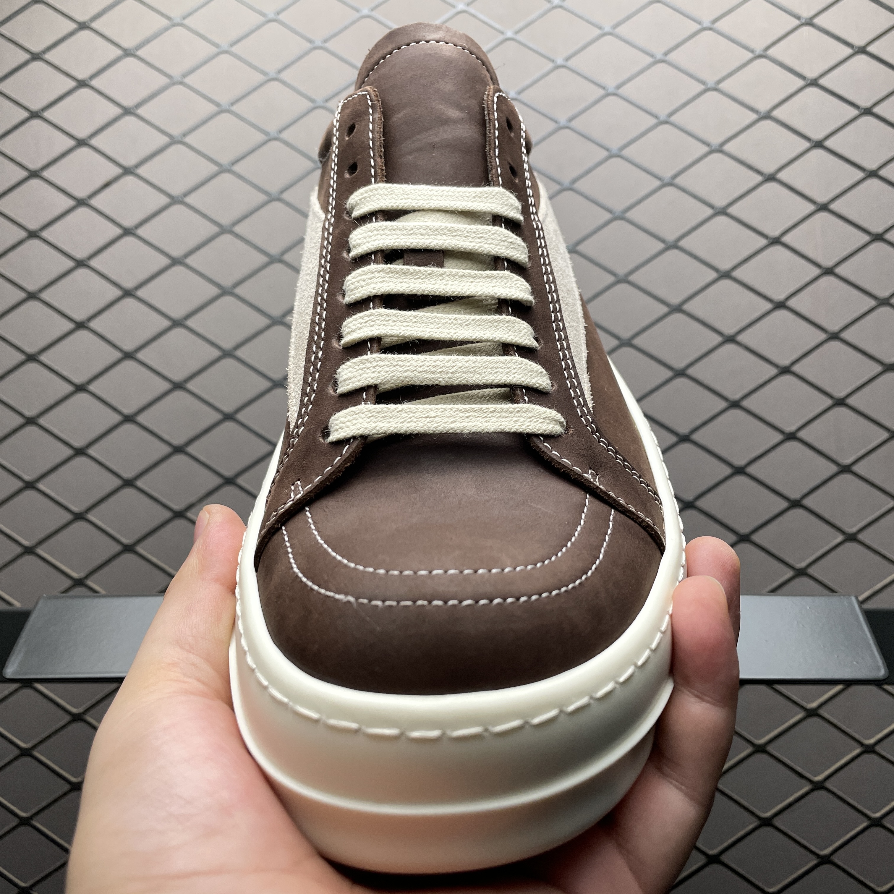 Rick Owens Porterville Vintage Low Fawn Milk (RR02D6897LWNLVS-13411) 