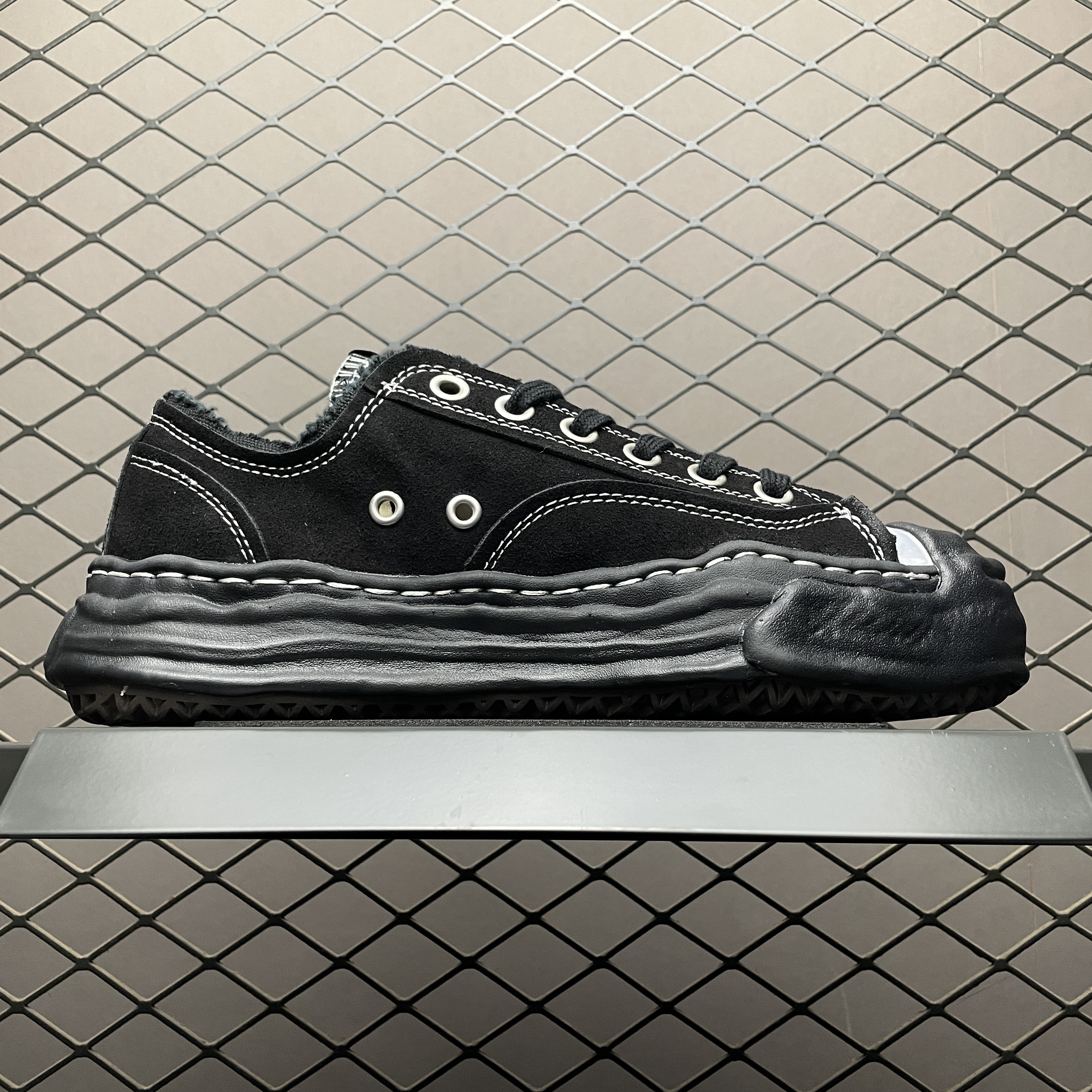 Maison Mihara Yasuhiro x Bed J.W. Ford Hank Low-top Sneakers Black (C08FW704）