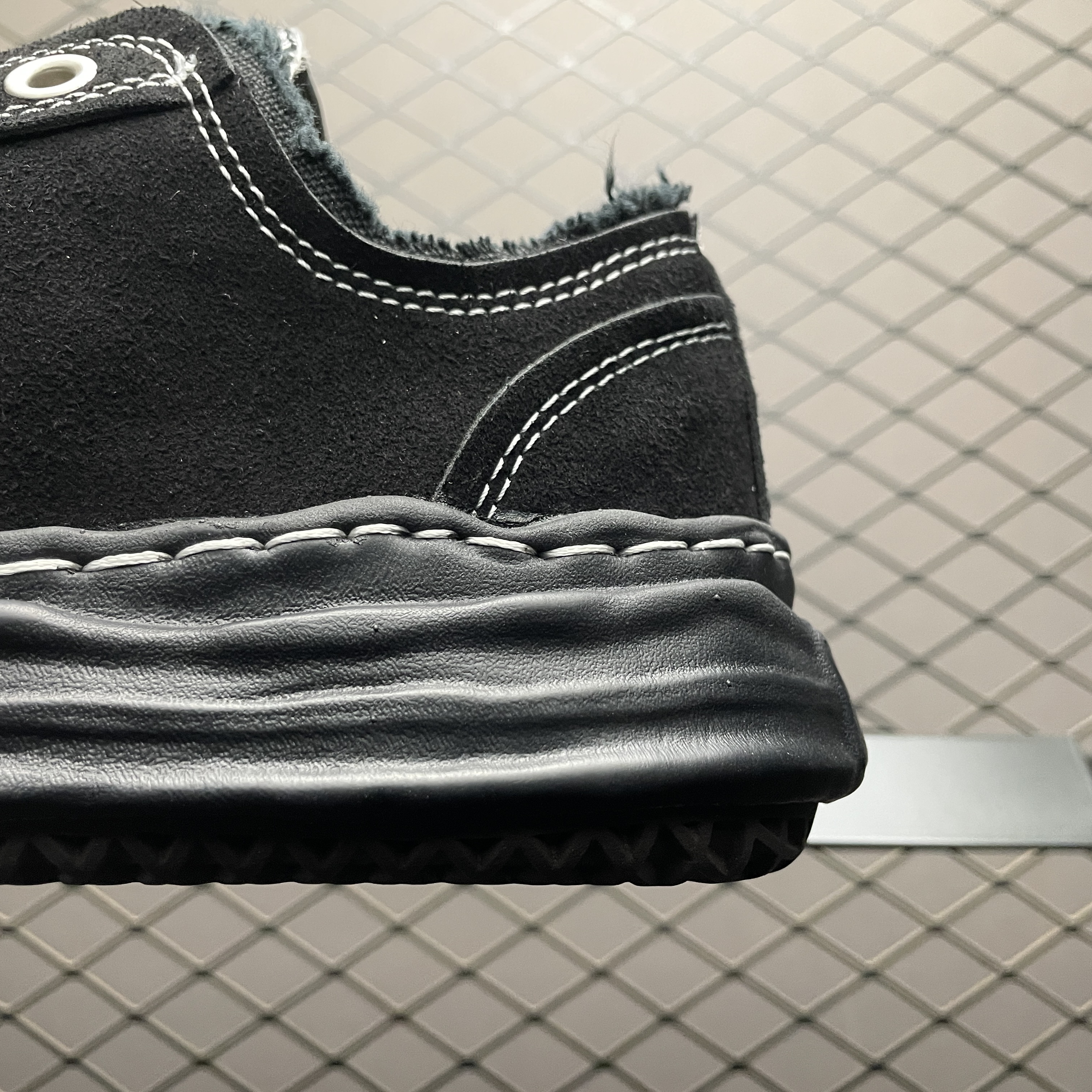 Maison Mihara Yasuhiro x Bed J.W. Ford Hank Low-top Sneakers Black (C08FW704）