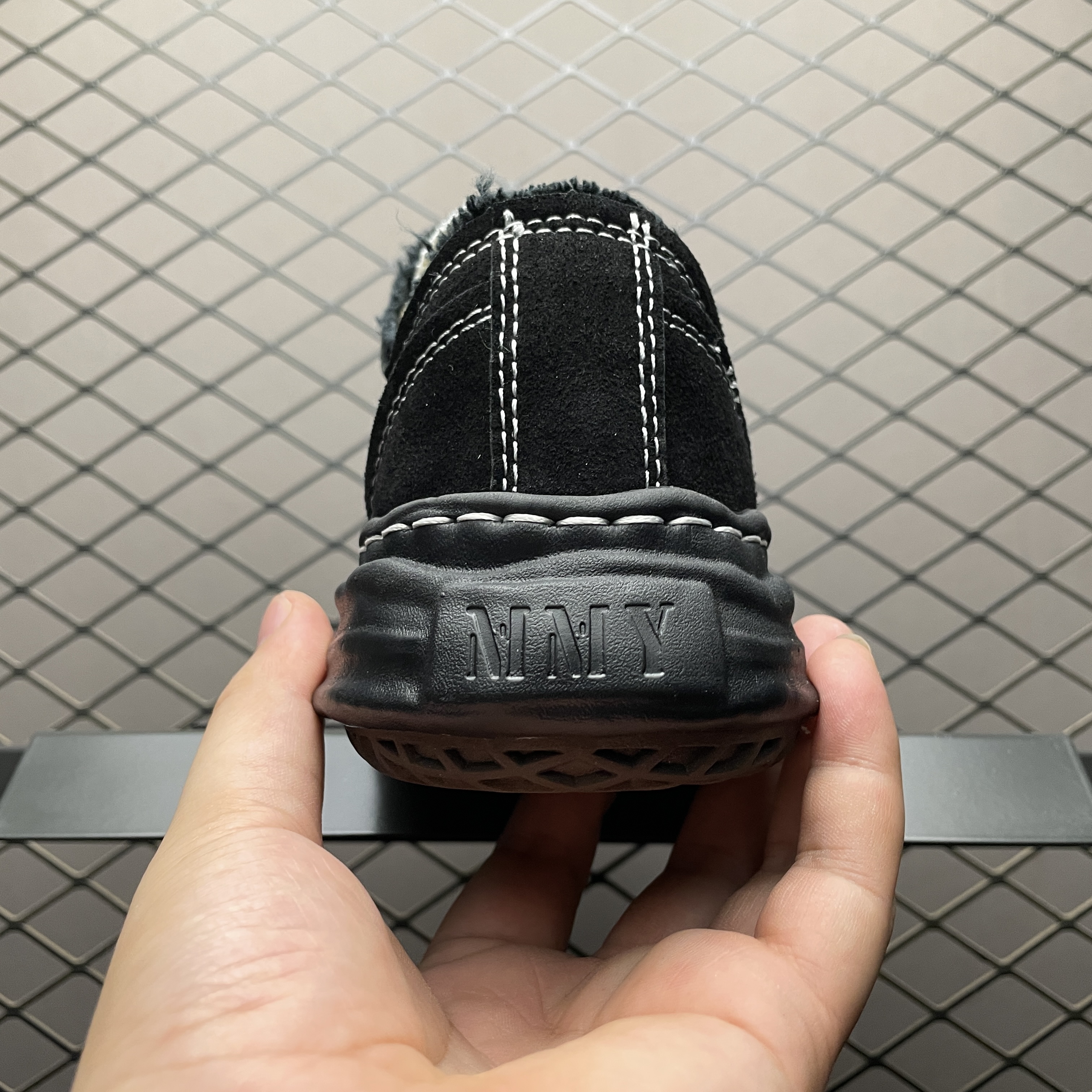 Maison Mihara Yasuhiro x Bed J.W. Ford Hank Low-top Sneakers Black (C08FW704）