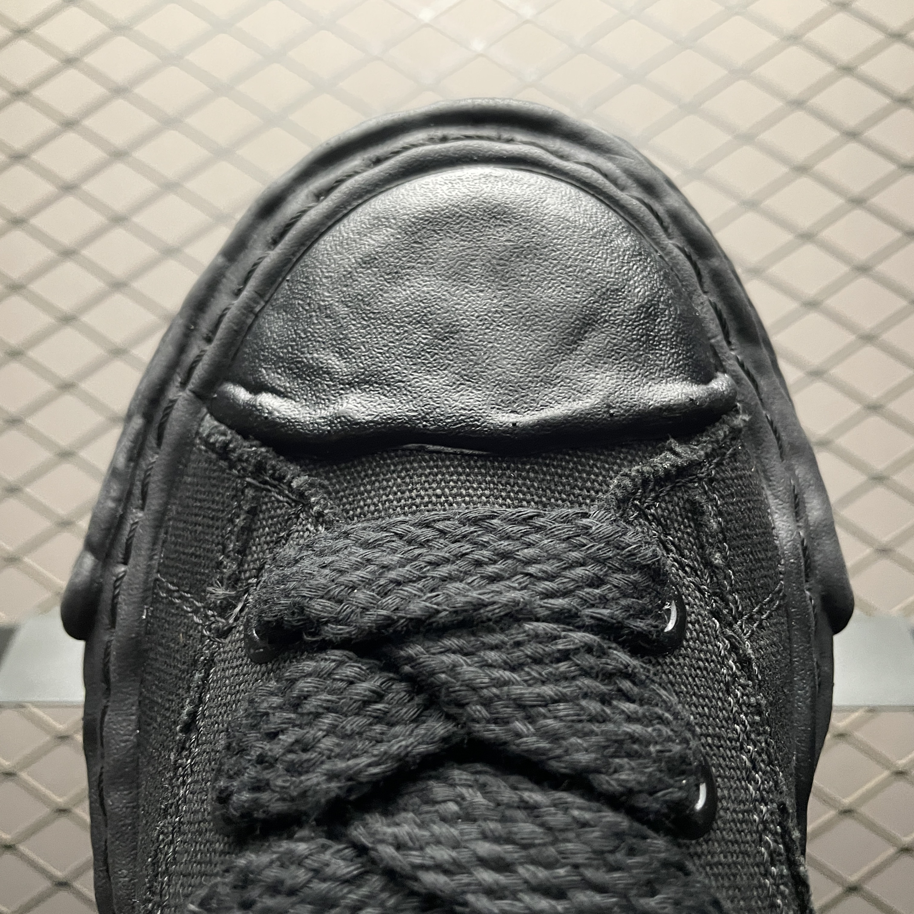 Maison MIHARA YASUHIRO PETERSON Original Sole Canvas Low Cut Sneaker (A01FW702BLACK) 