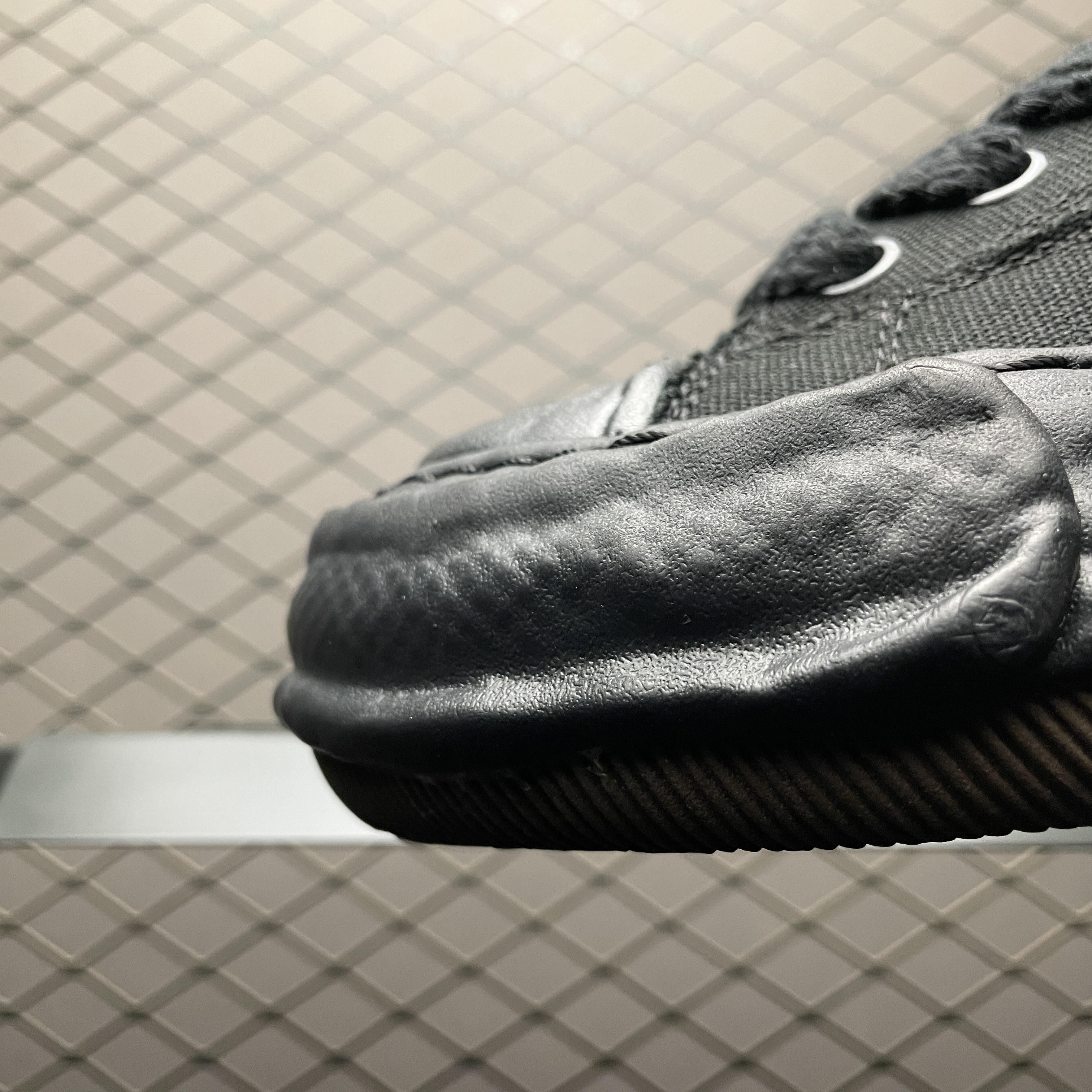 Maison MIHARA YASUHIRO PETERSON Original Sole Canvas Low Cut Sneaker (A01FW702BLACK) 