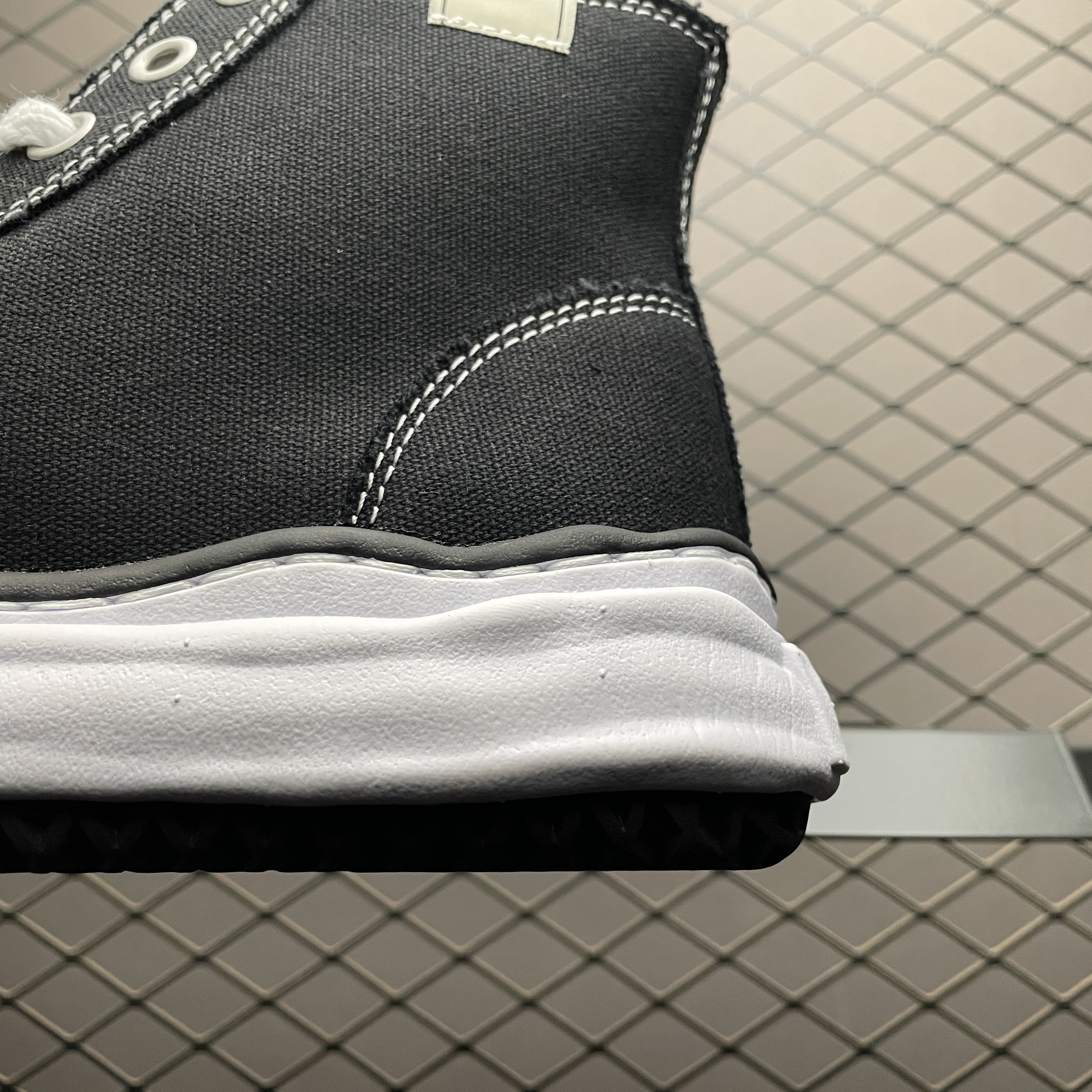 Maison Mihara Yasuhiro Peterson OG Sole Canvas High Black (A01FW701黑)