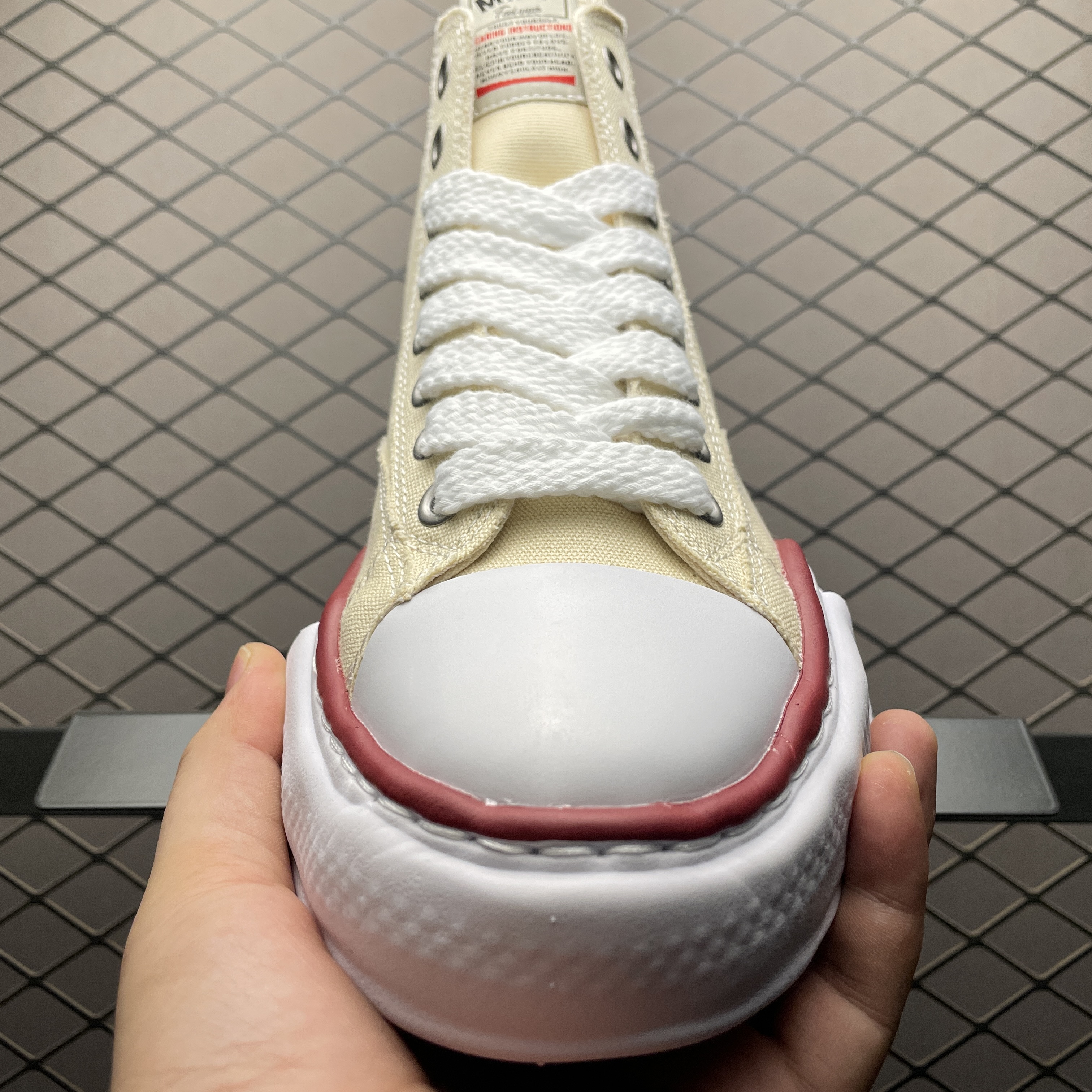 Maison Mihara Yasuhiro Peterson OG Sole Canvas High light brown (A04FW728浅褐色)