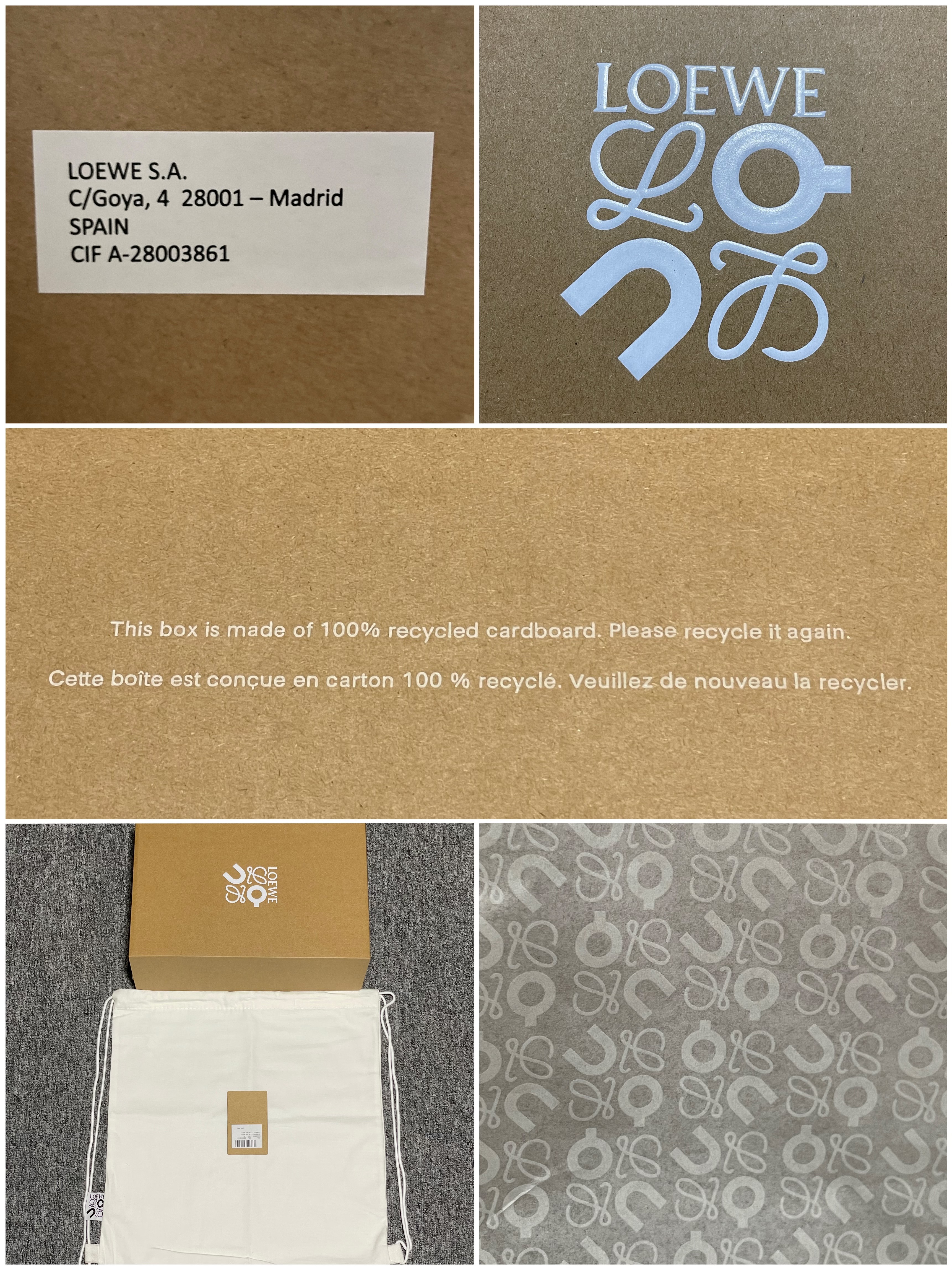 ON Loewe x Cloudtilt 2 'Tan White Gum' (3ME10693510)