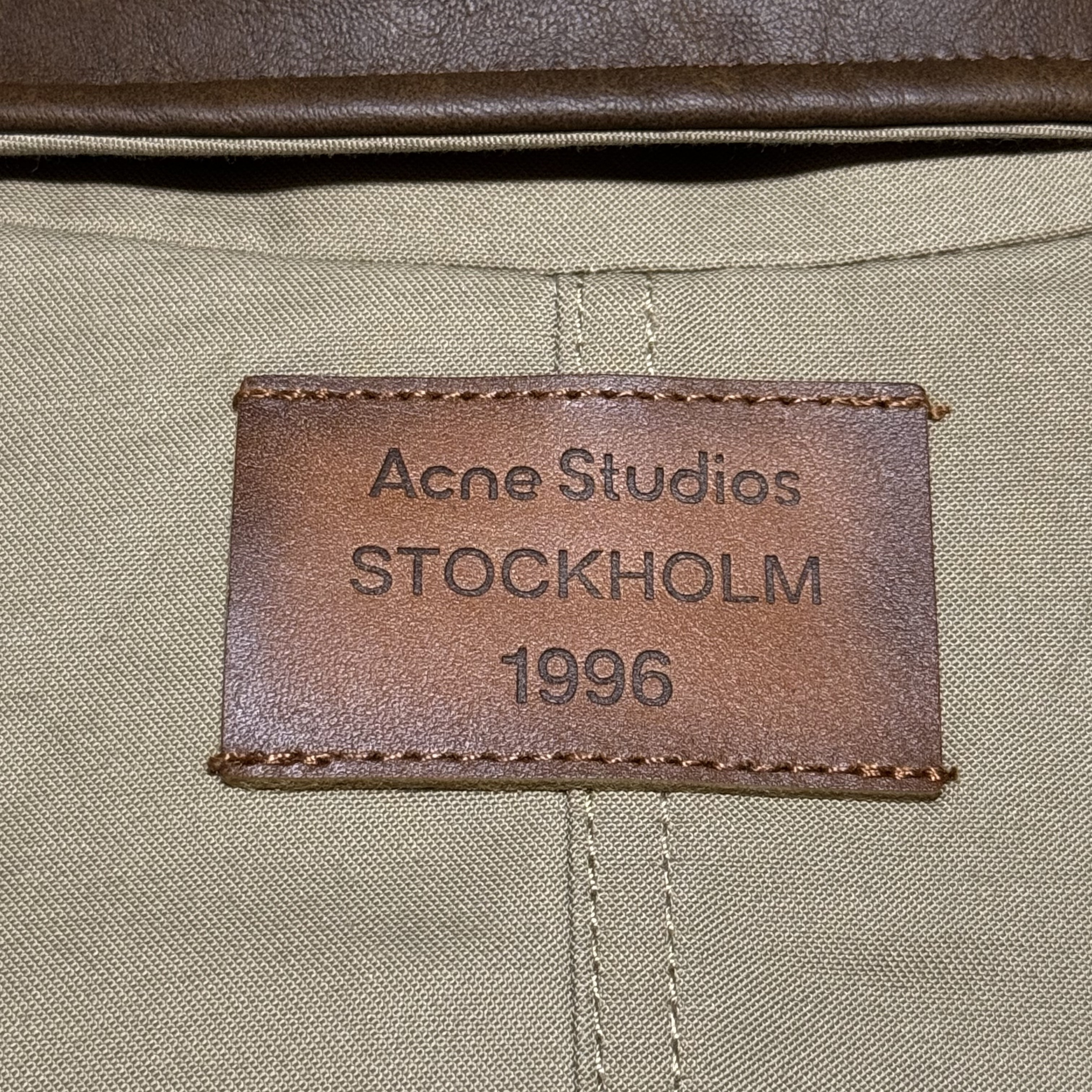 Acne Studios Twill bomber jacket (B90857-AE0）