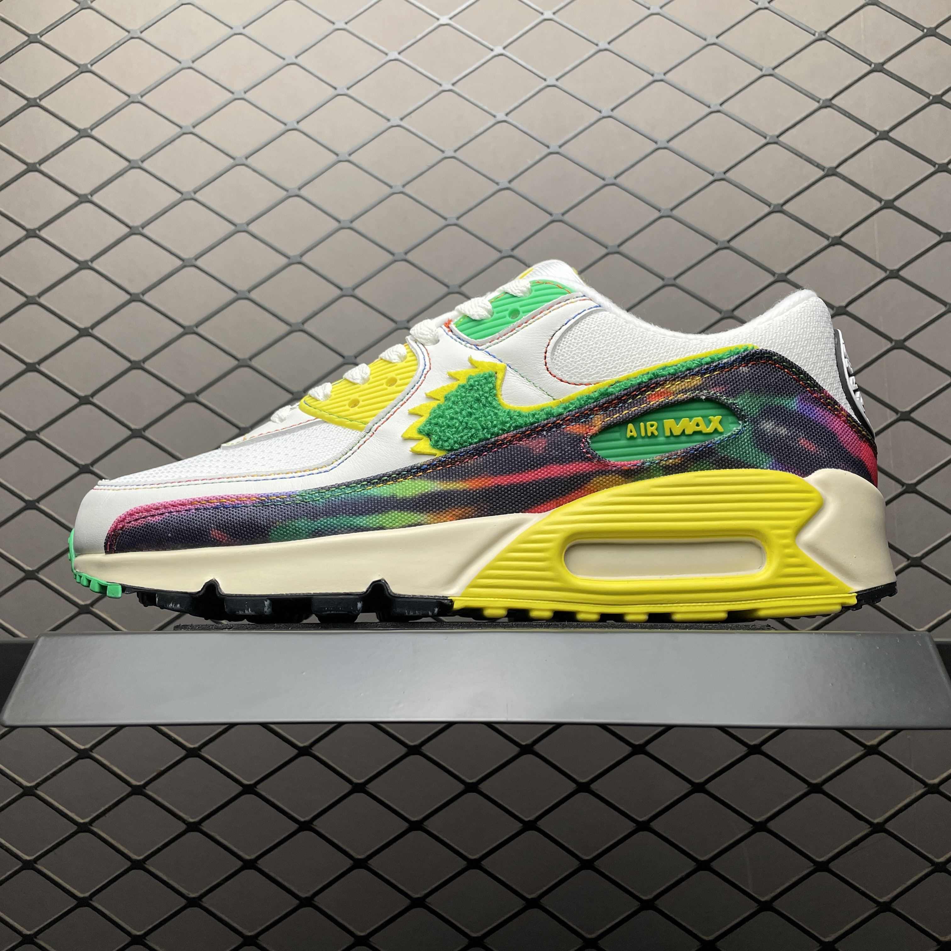 Grateful Dead × University of Oregon × Nike Air Max 90 "Grateful Ducks" (IM2511-100)