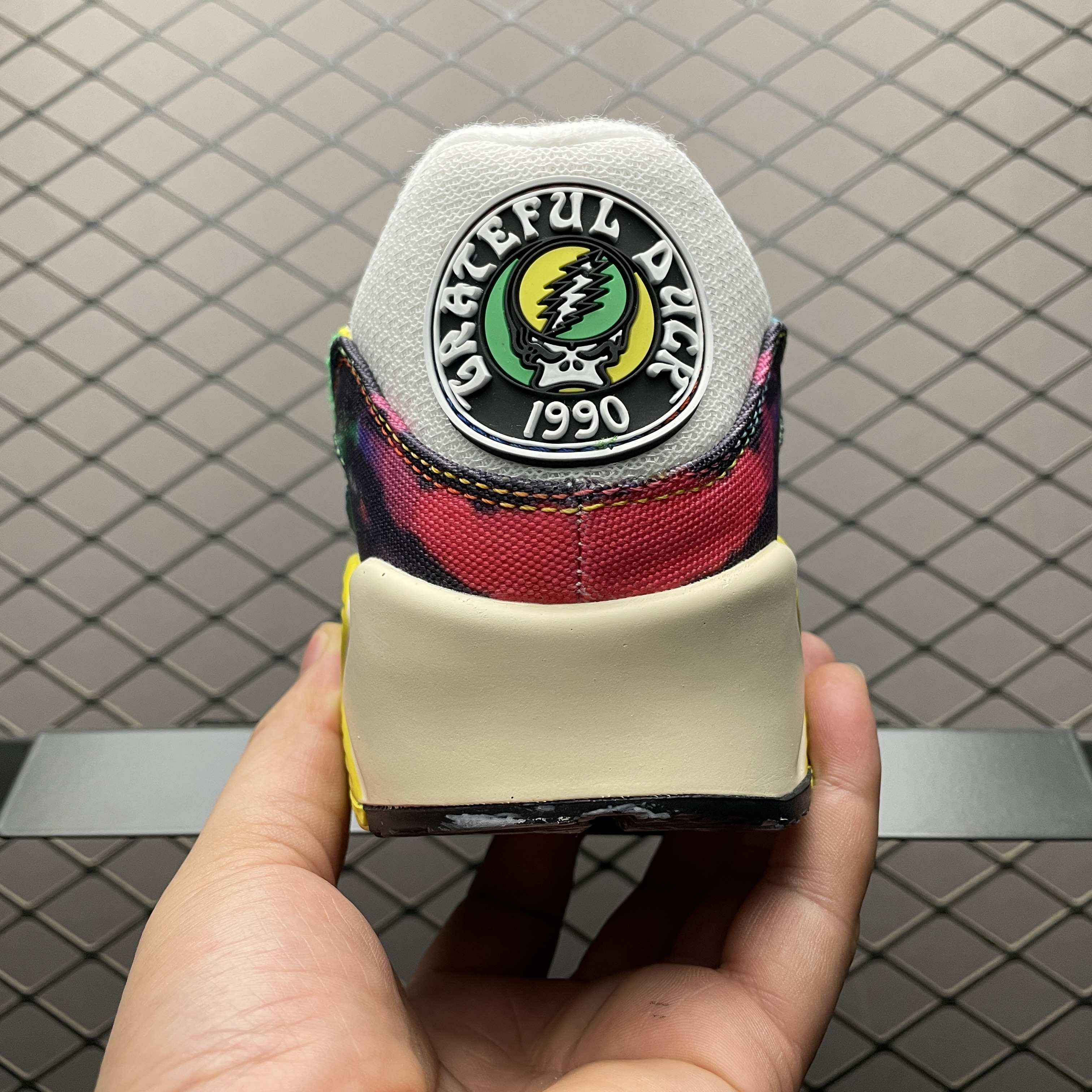 Grateful Dead × University of Oregon × Nike Air Max 90 "Grateful Ducks" (IM2511-100)