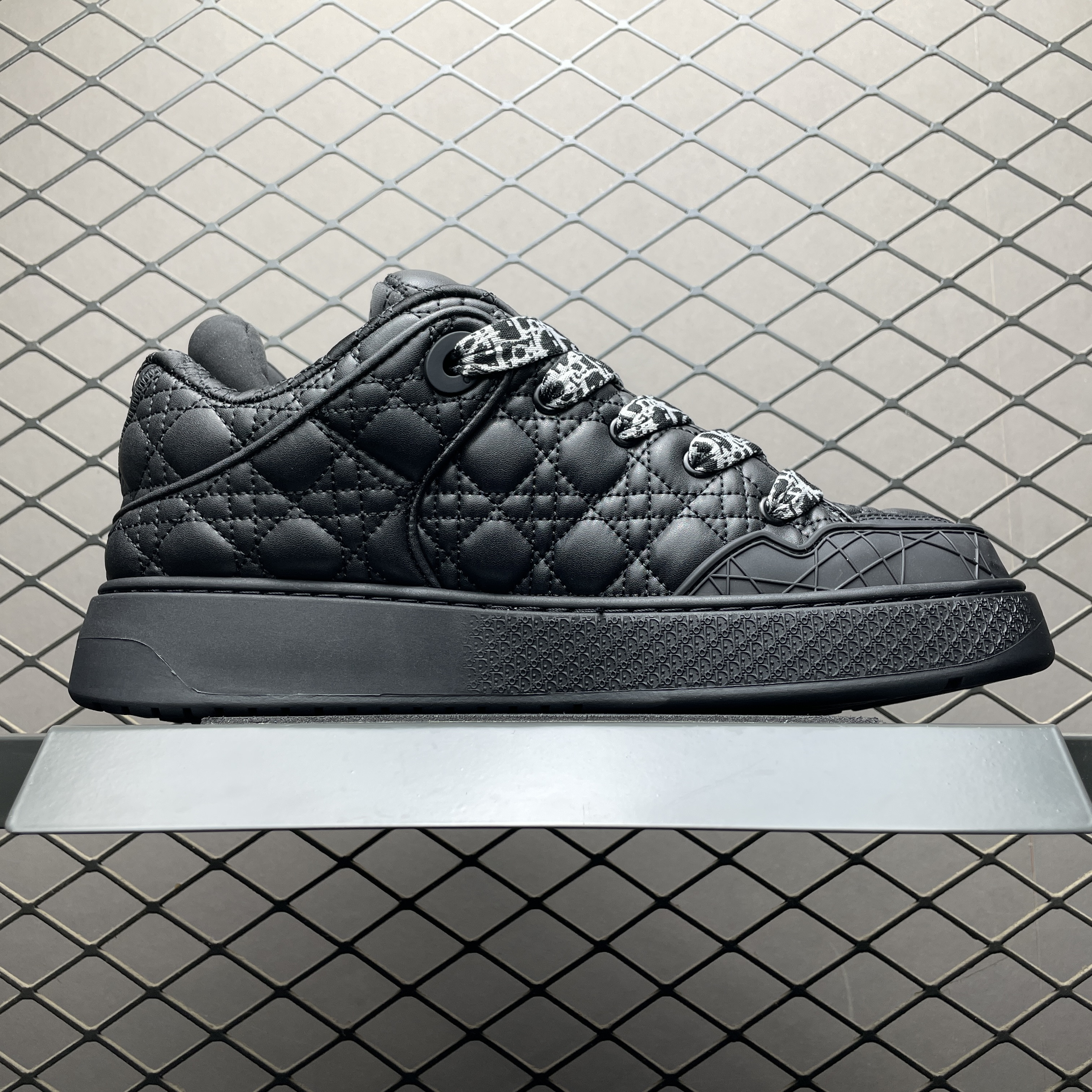 Dior B9S Skater ERL Black Quilted Cannage Calfskin（3SN288ZTT_H900）