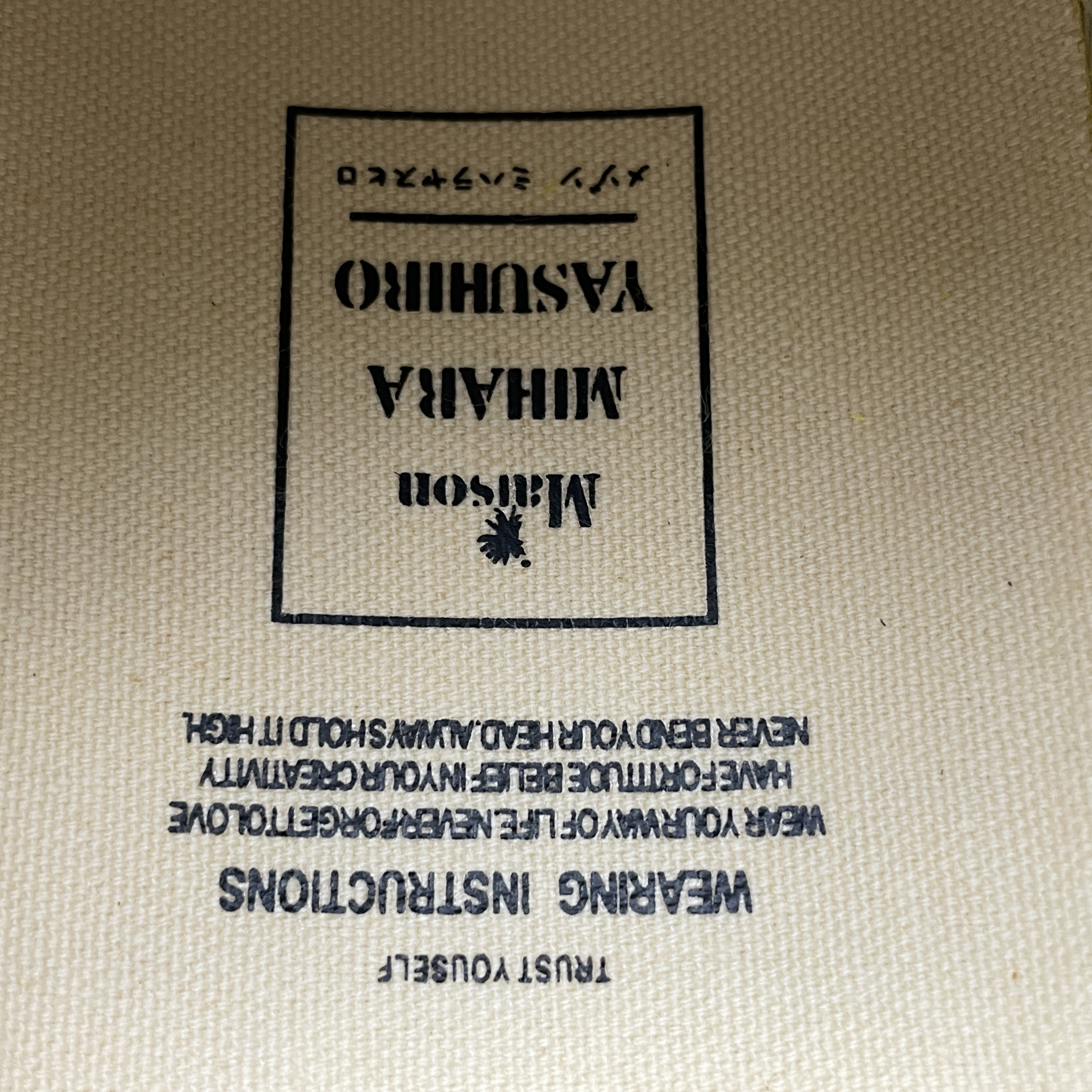 Maison Mihara Yasuhiro Peterson OG Sole Leather Low 'Black'(A06FW736 BLK)