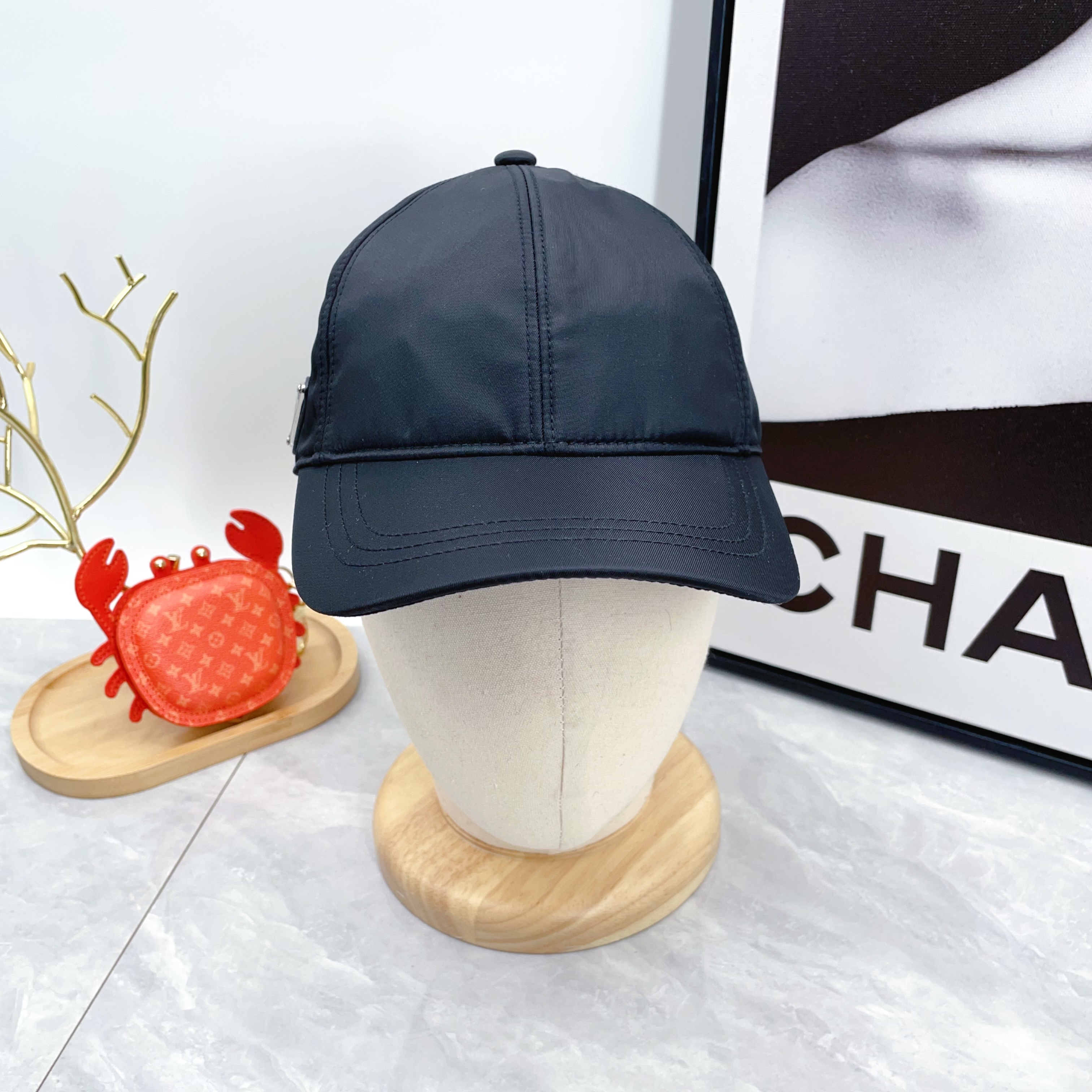 PRADA Re-Nylon baseball cap（1HC274-2B15-F0002）